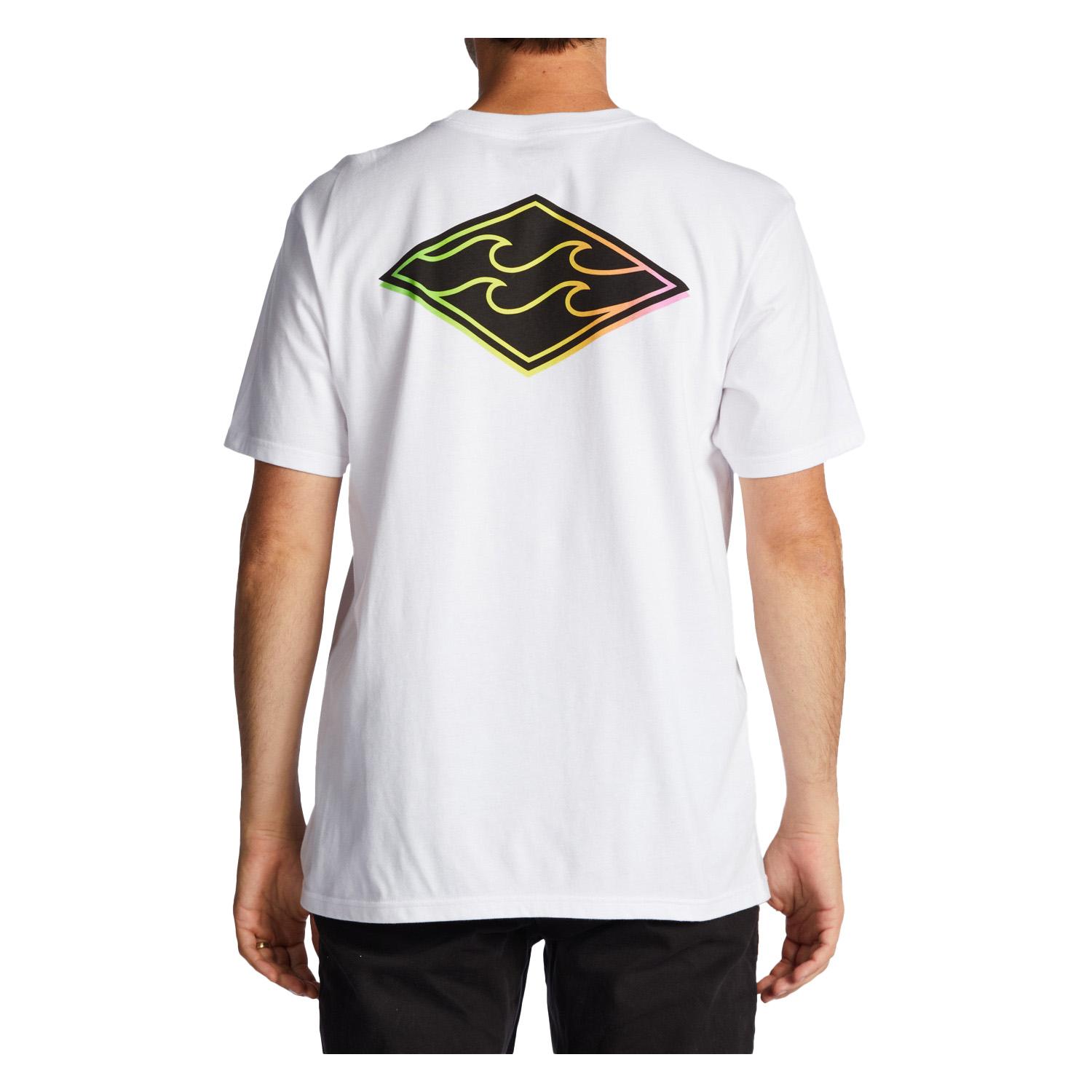Billabong Crayon Wave Erkek Beyaz Tişört