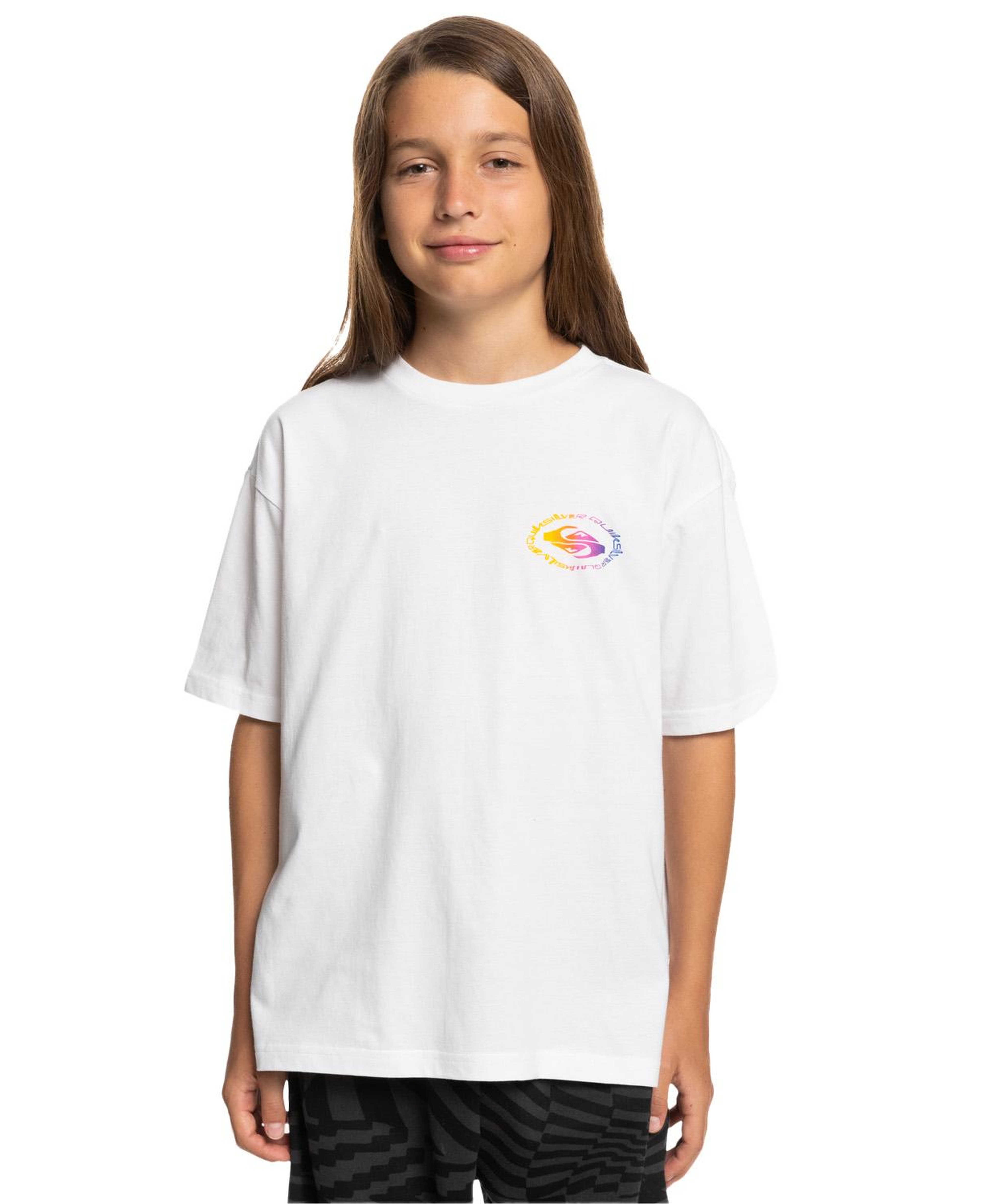 Quiksilver Radicalflag B Erkek Çocuk Beyaz Tişört