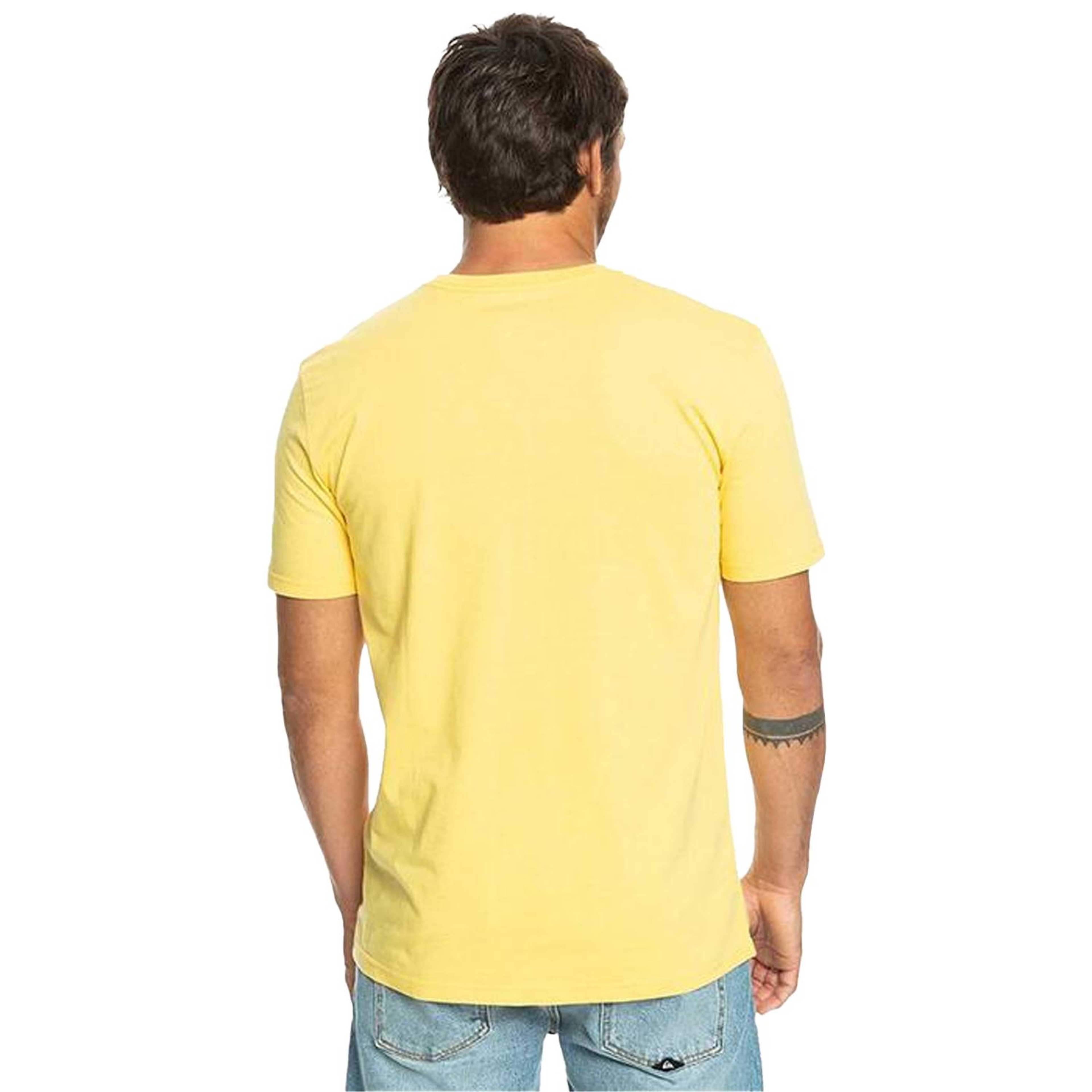 Quiksilver Passthepride Erkek Sarı Tişört