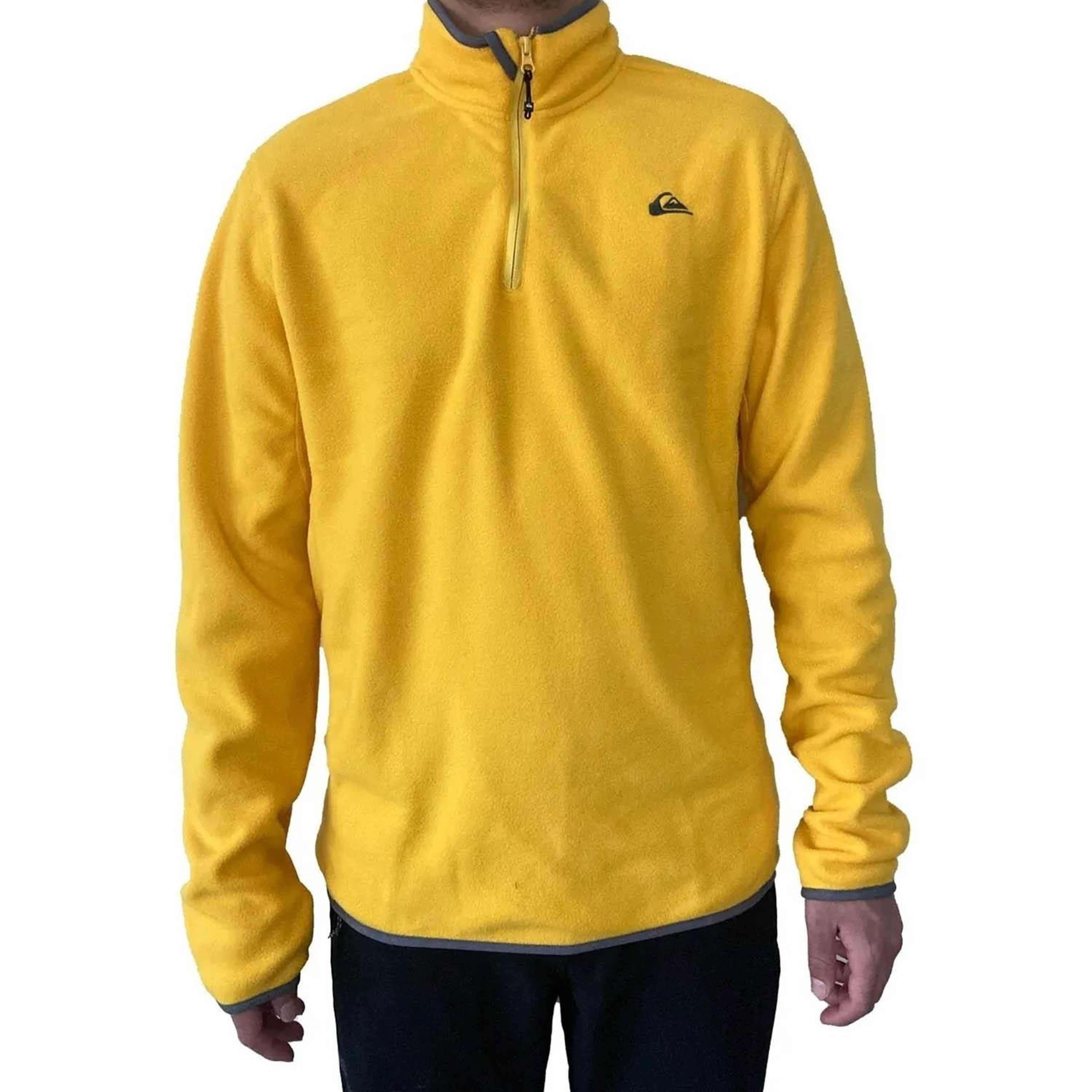 Quiksilver Mission Halfzip Erkek Sarı Polar
