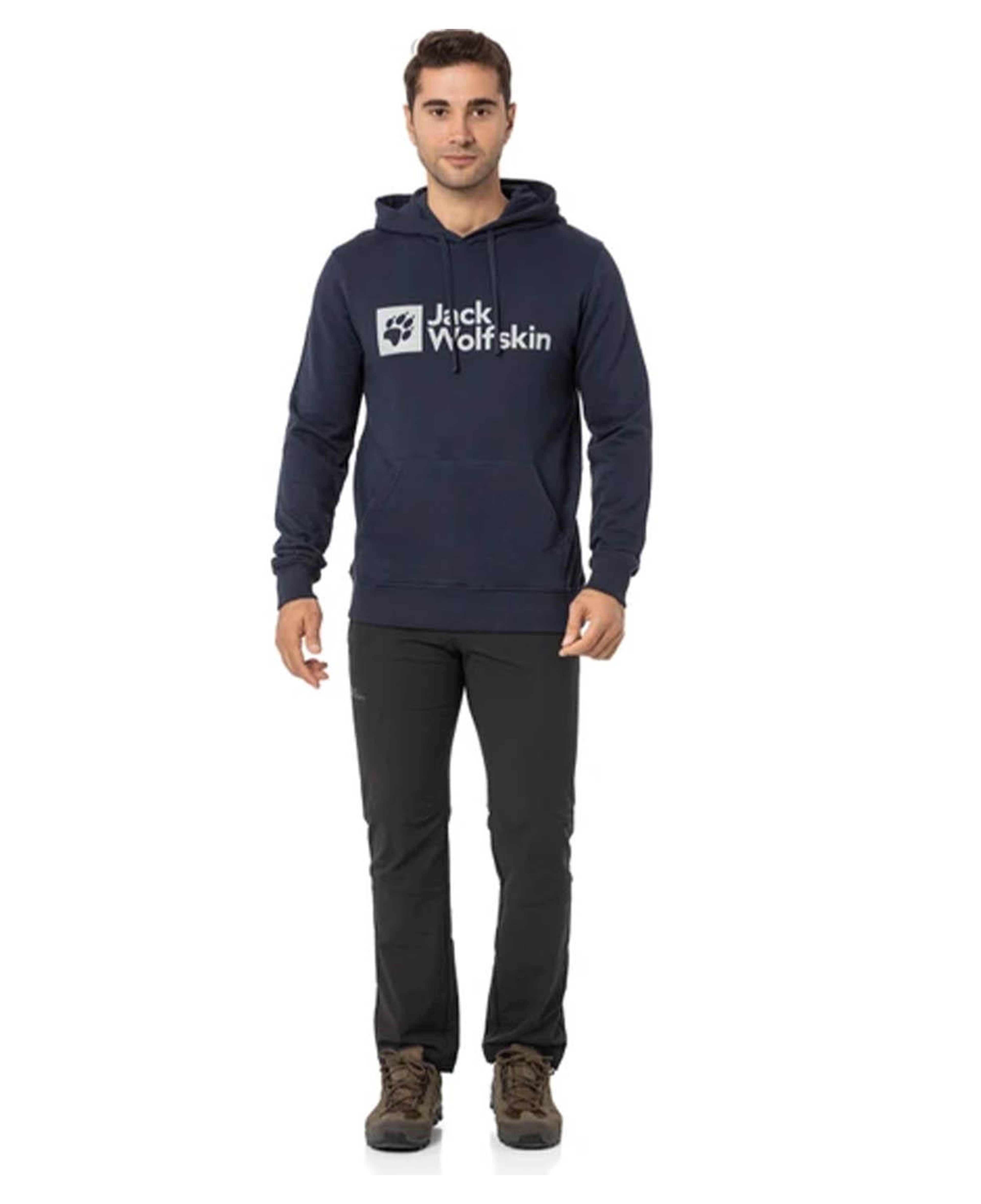 Jack Wolfskin Arthur Hoody Erkek Mavi Sweat