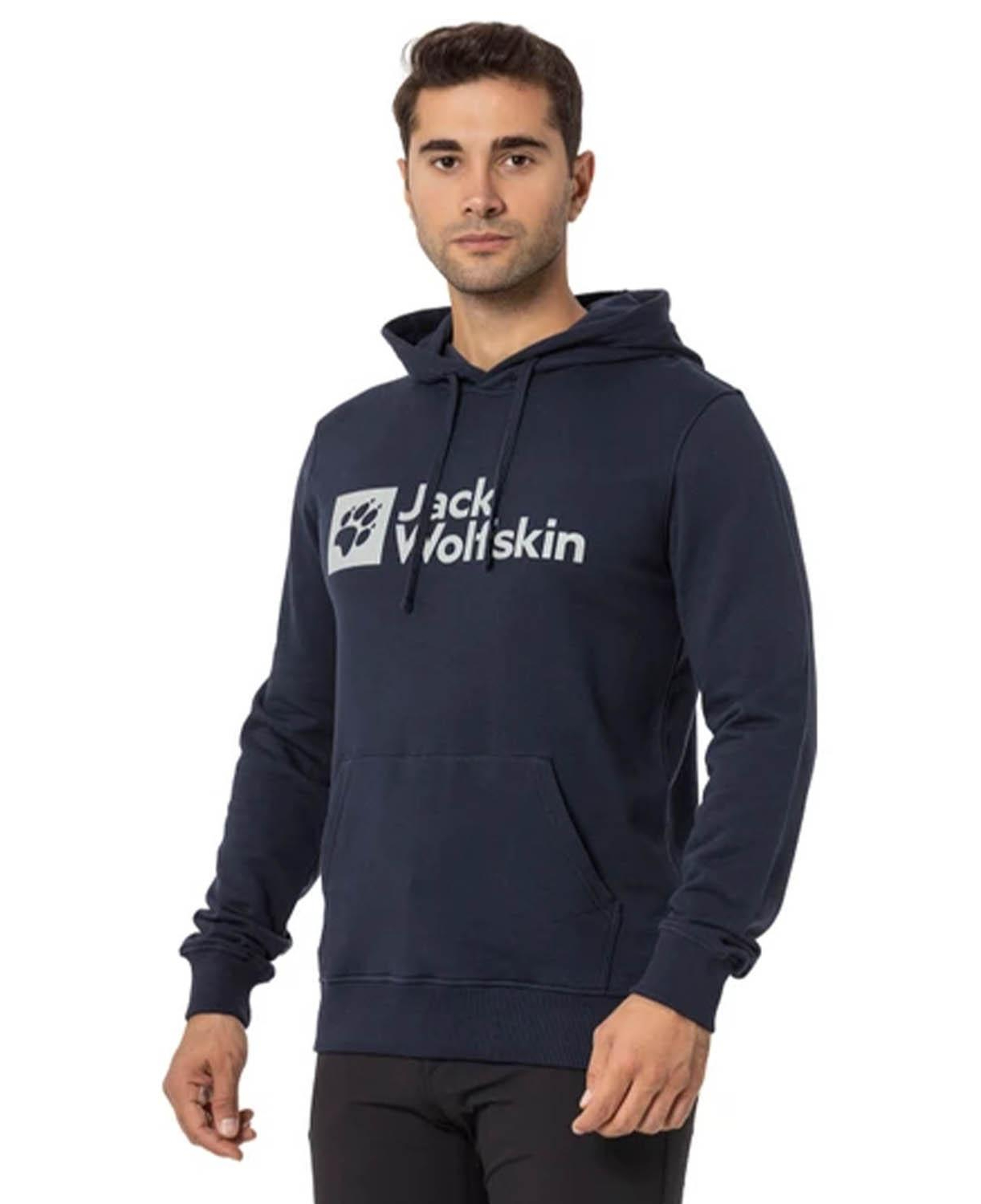 Jack Wolfskin Arthur Hoody Erkek Mavi Sweat