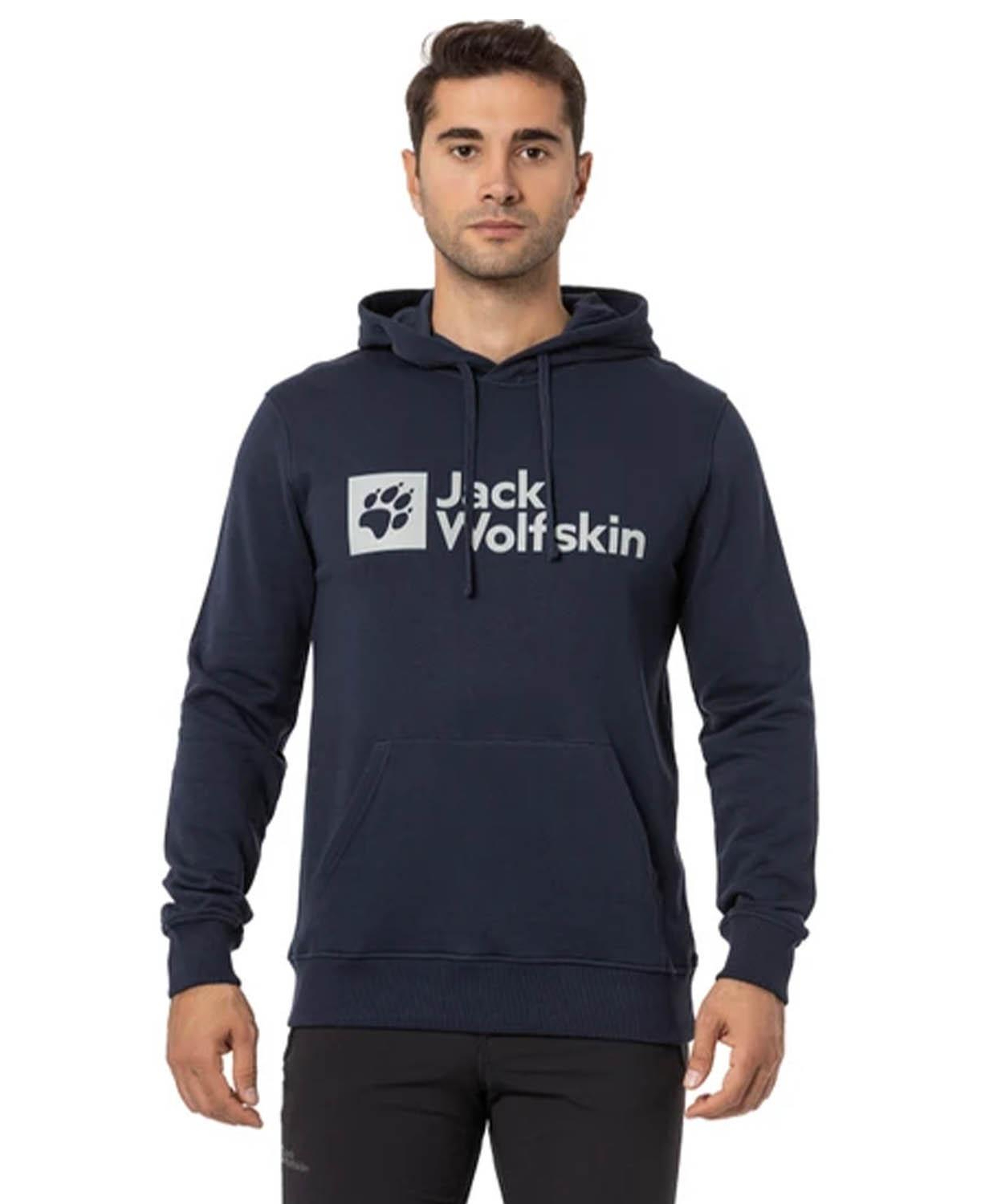Jack Wolfskin Arthur Hoody Erkek Mavi Sweat