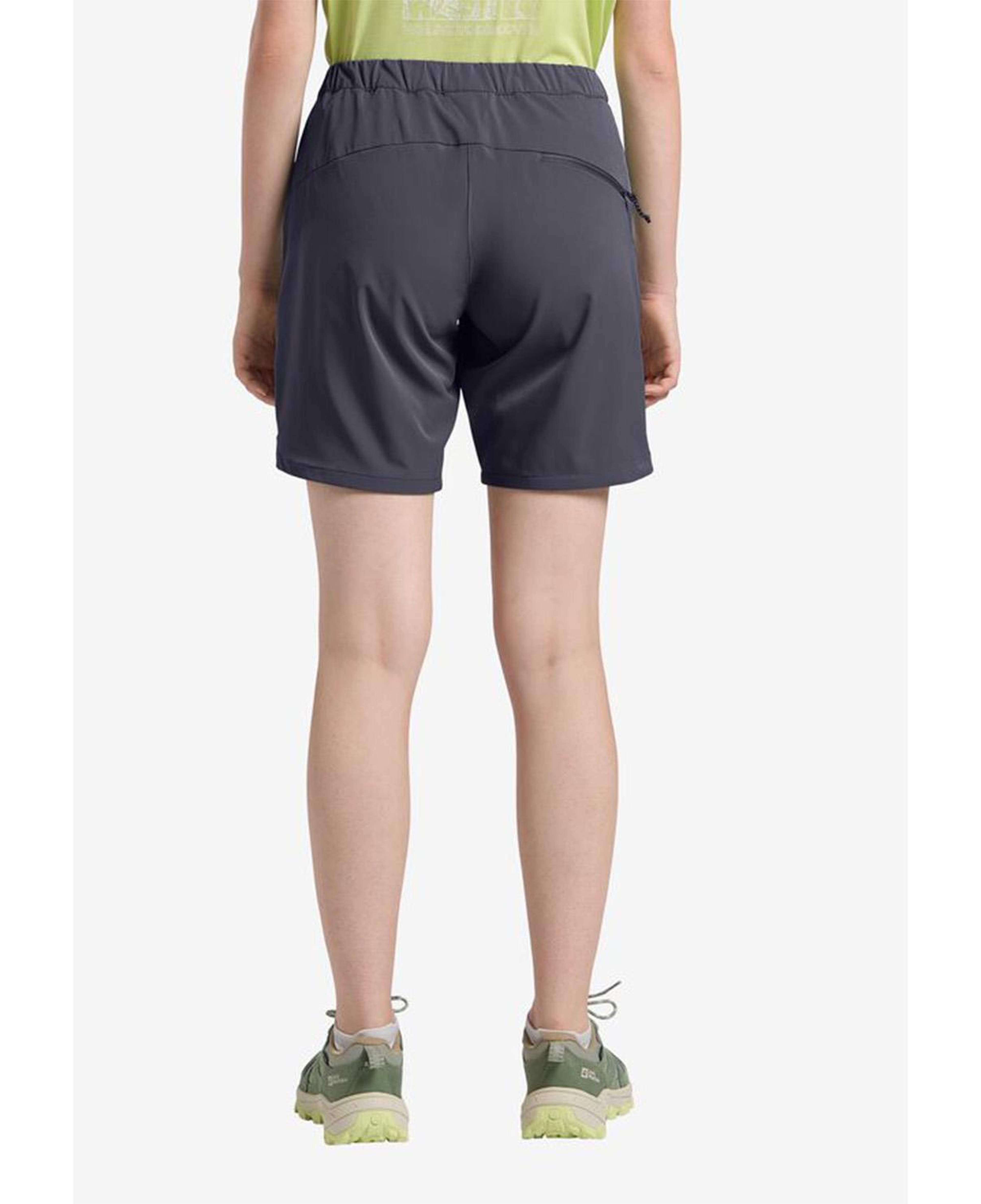 Jack Wolfskin Hiking Alpine Short Kadın Mavi Şort