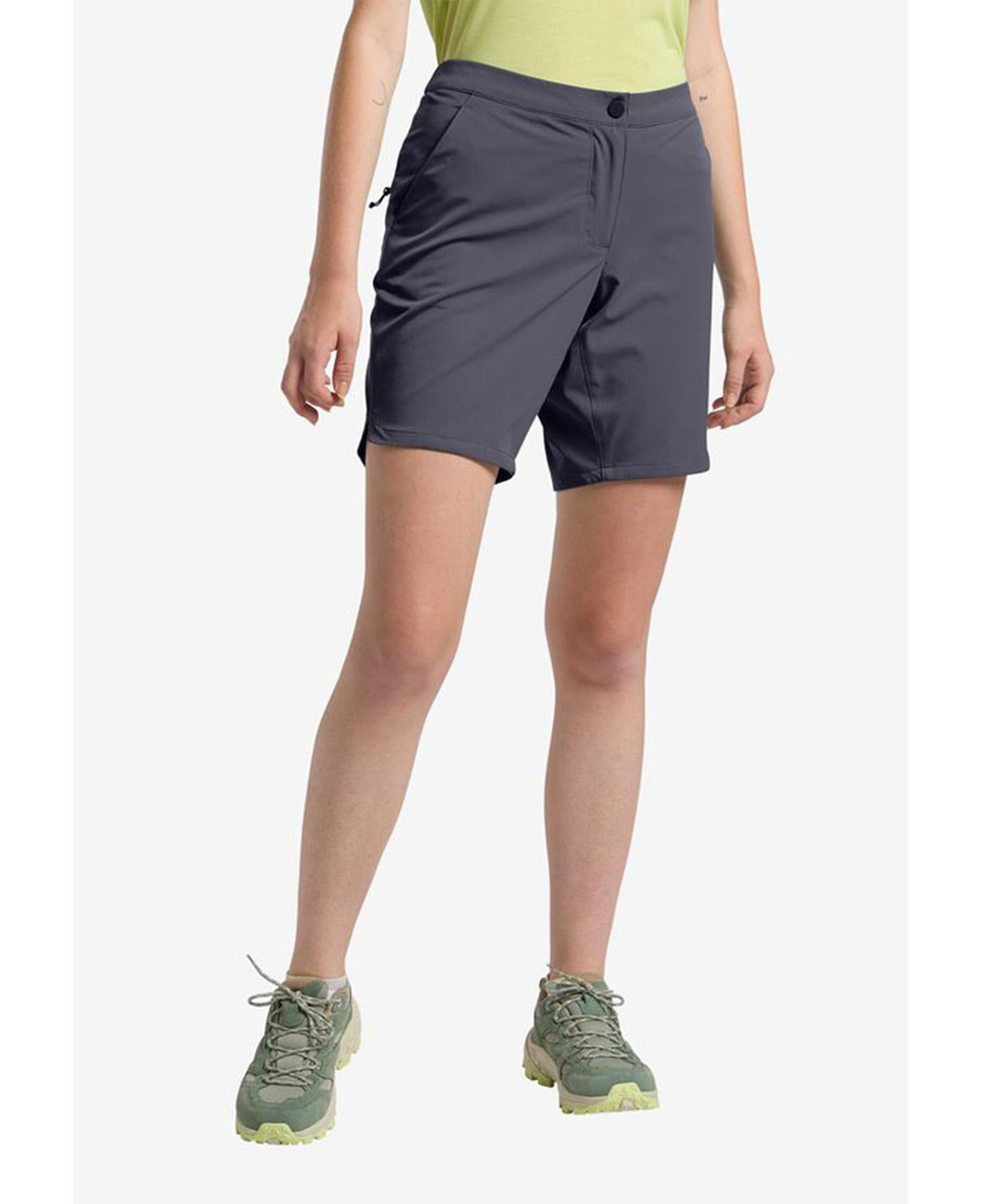 Jack Wolfskin Hiking Alpine Short Kadın Mavi Şort
