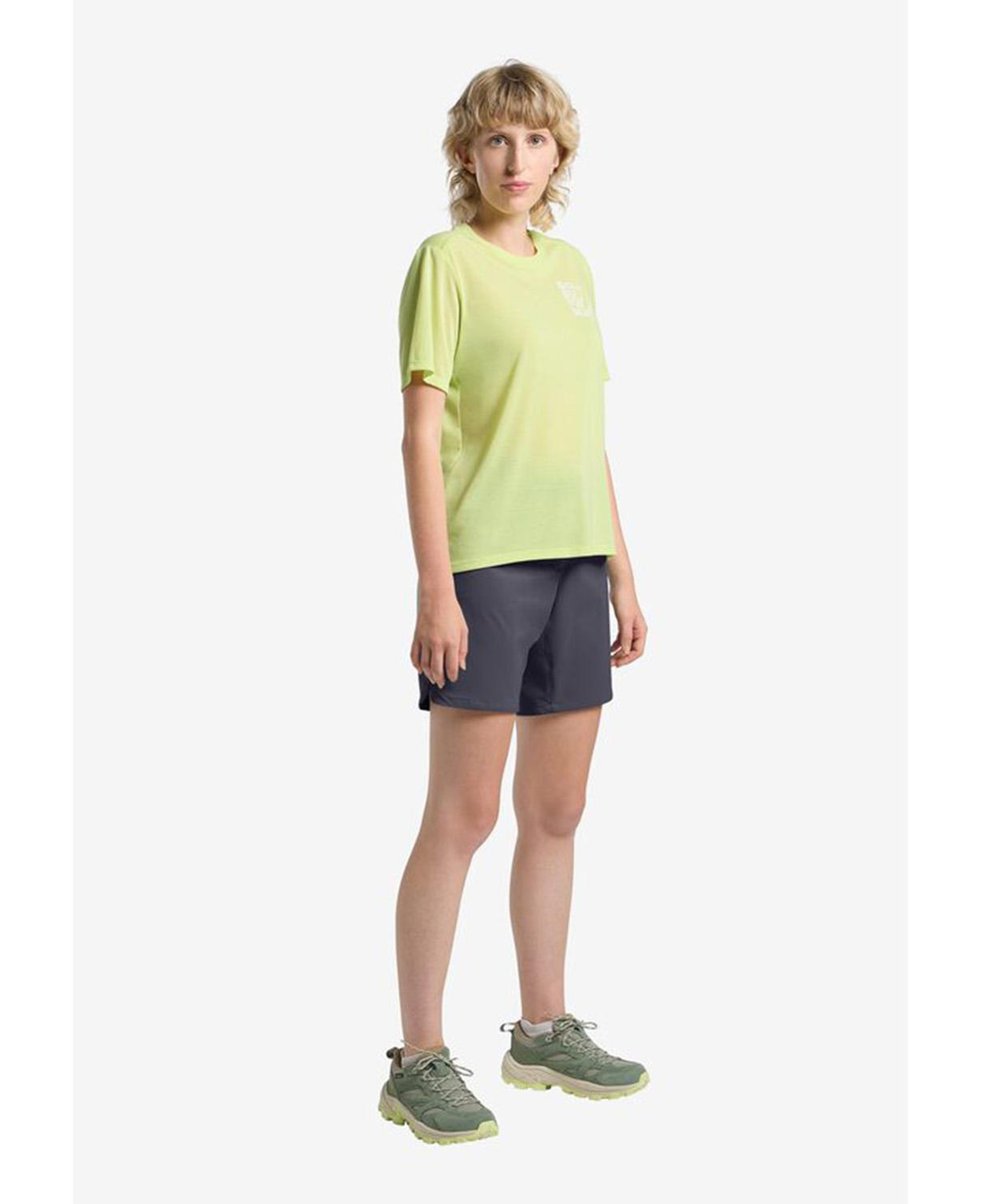 Jack Wolfskin Hiking Alpine Short Kadın Mavi Şort