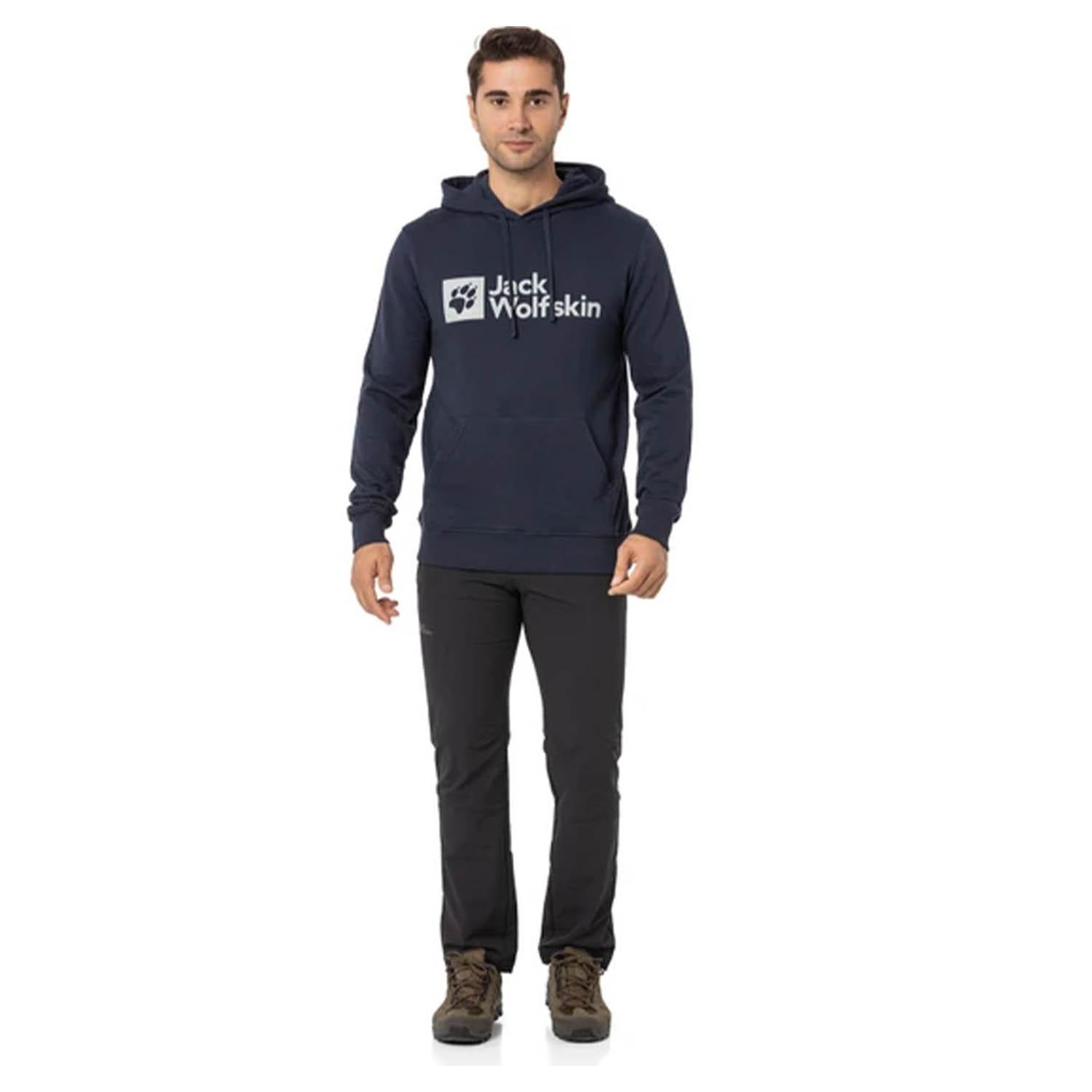 Jack Wolfskin Arthur Hoody Erkek Mavi Sweat