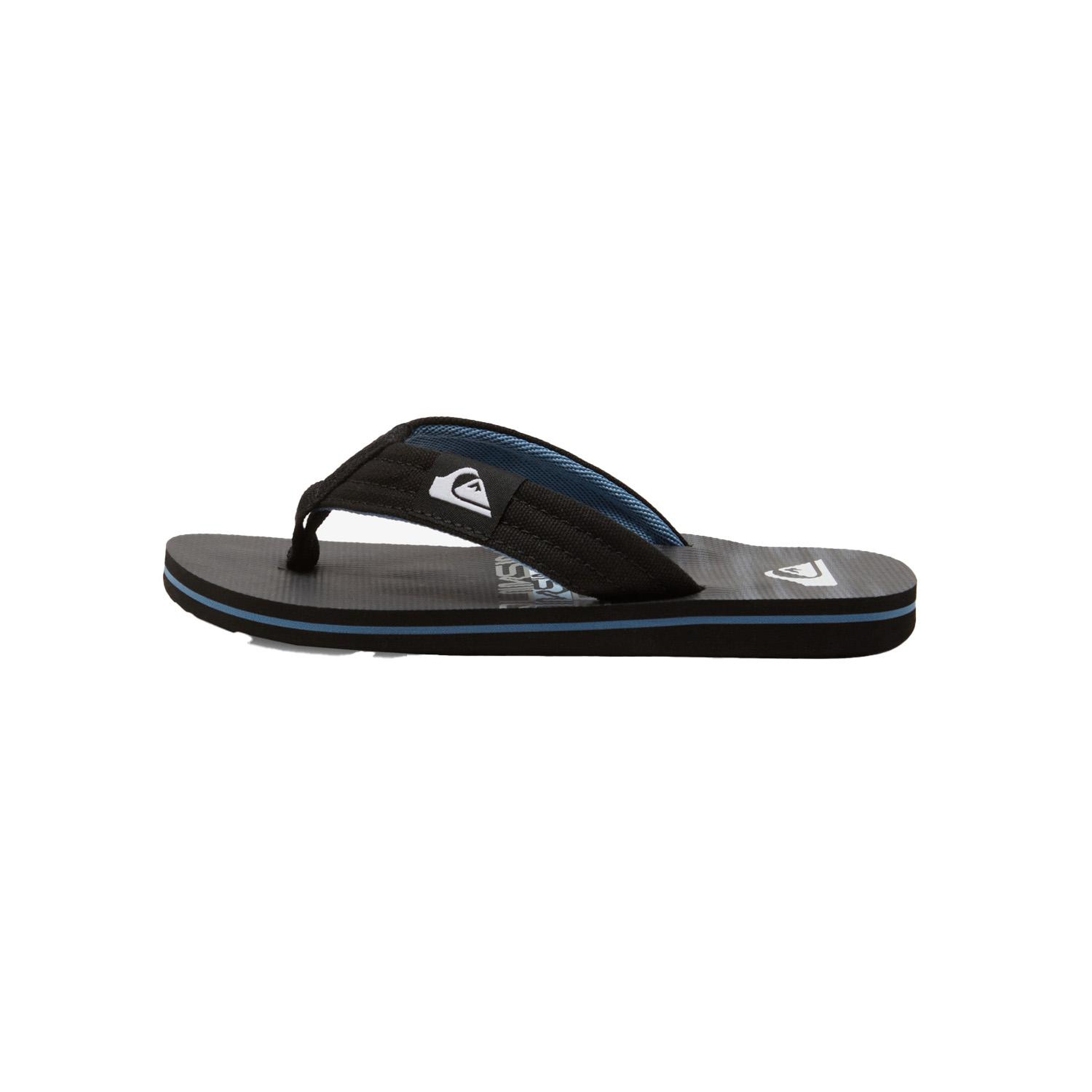 Quiksilver Molokai Layback II Youth Erkek Çocuk Siyah Terlik