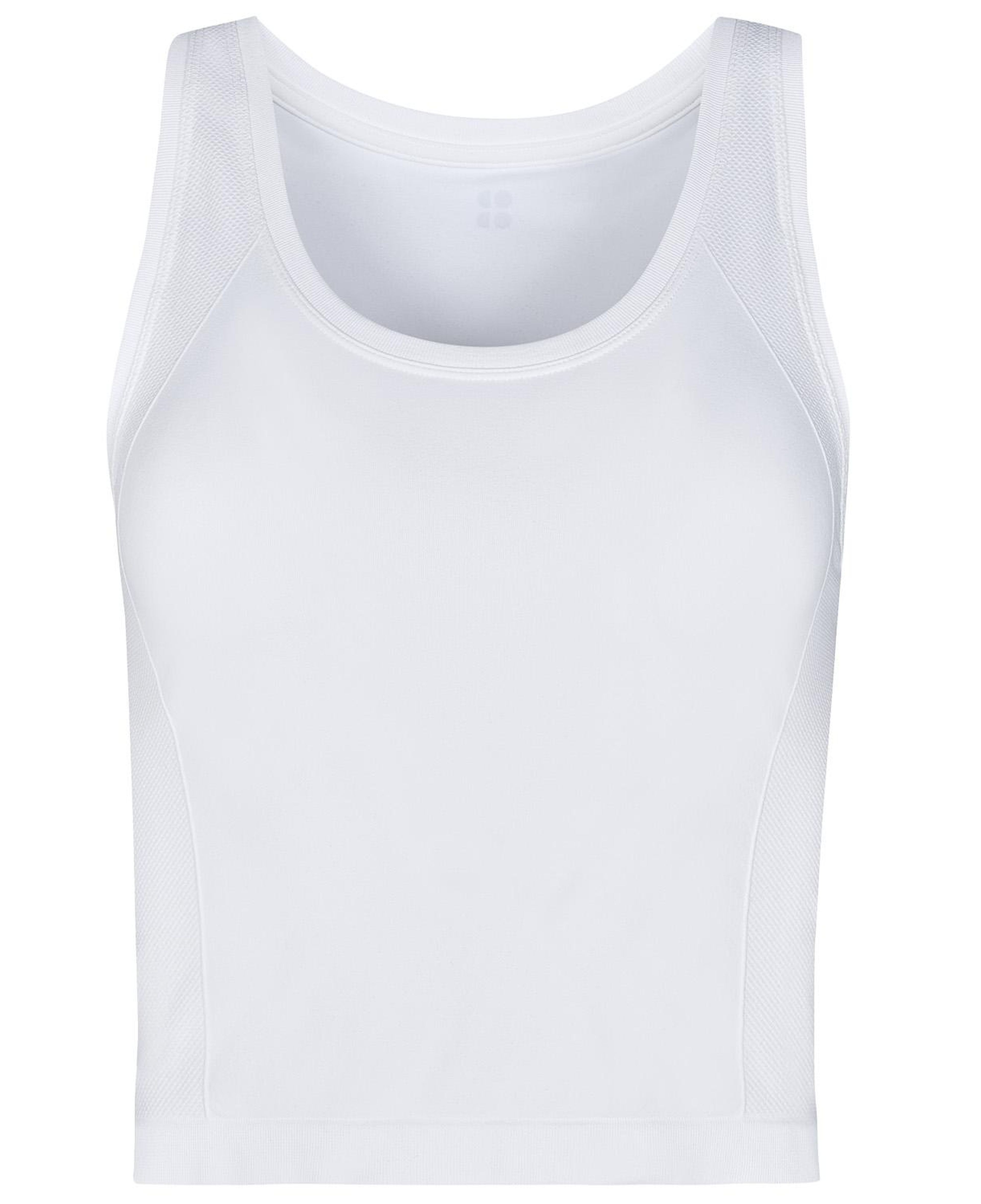 Sweaty Betty Athlete Crop Seamless Workout Kadın Koşu Tank Top