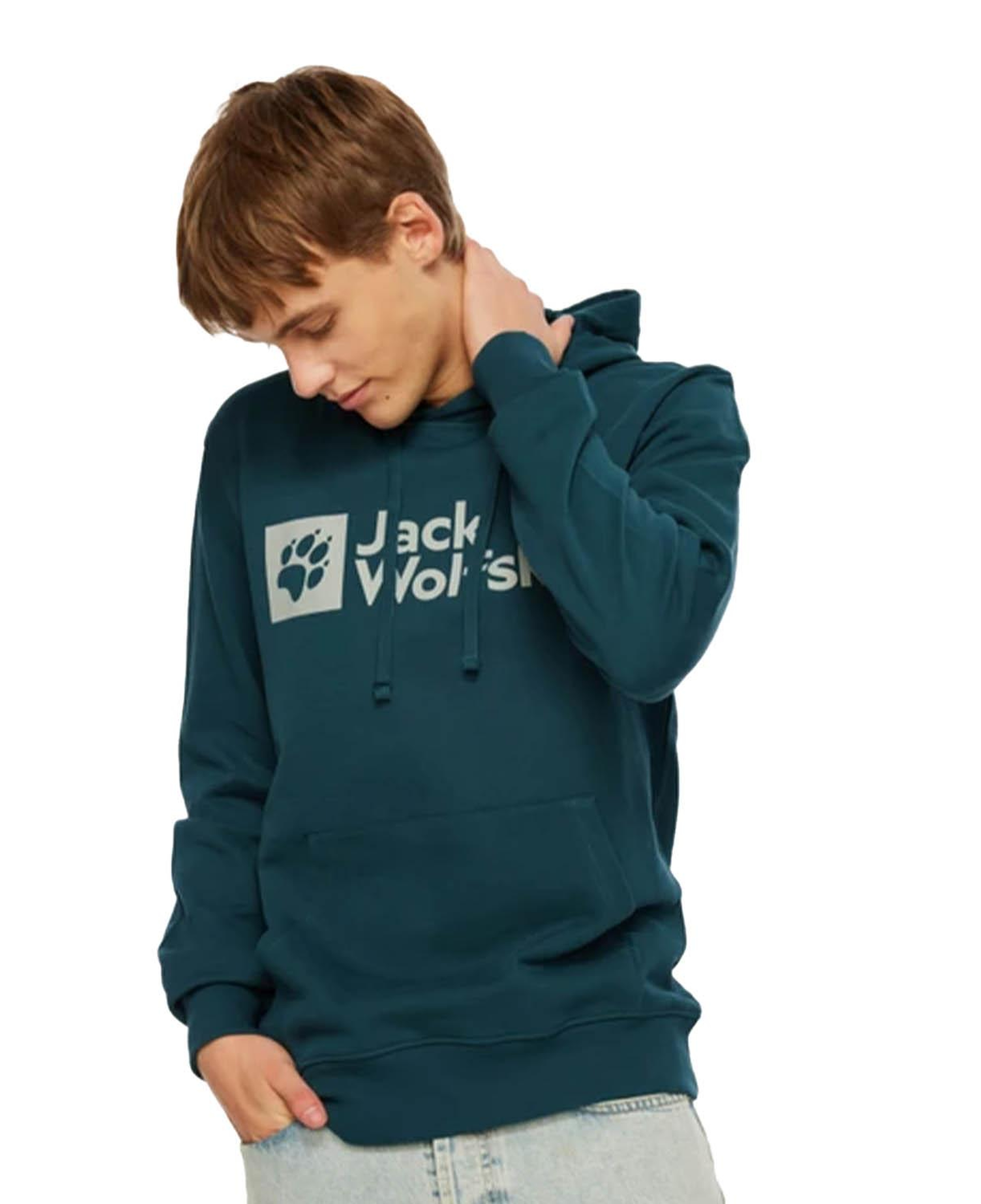 Jack Wolfskin Arthur Hoody Erkek Yeşil Sweat