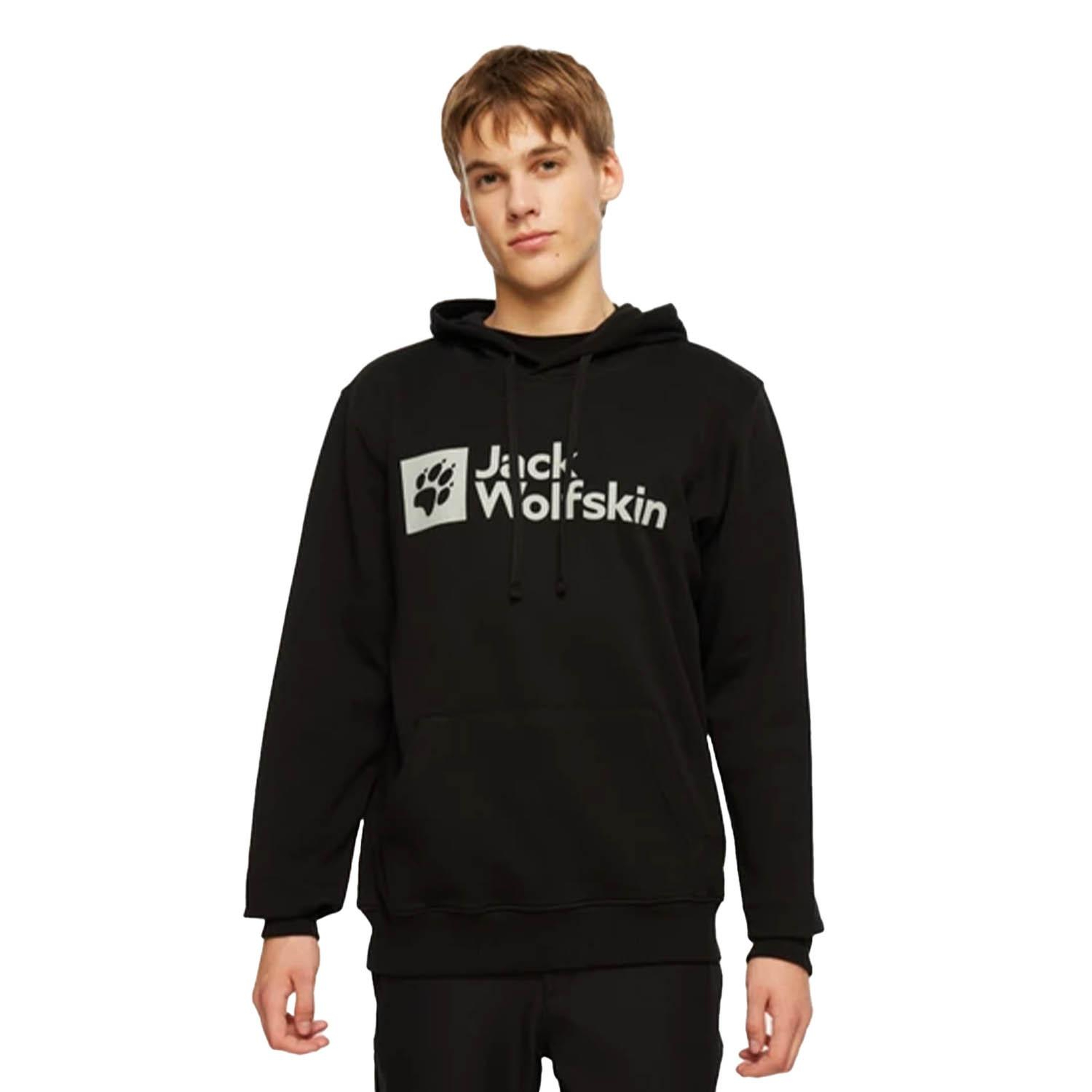 Jack Wolfskin Arthur Hoody Erkek Siyah Sweat