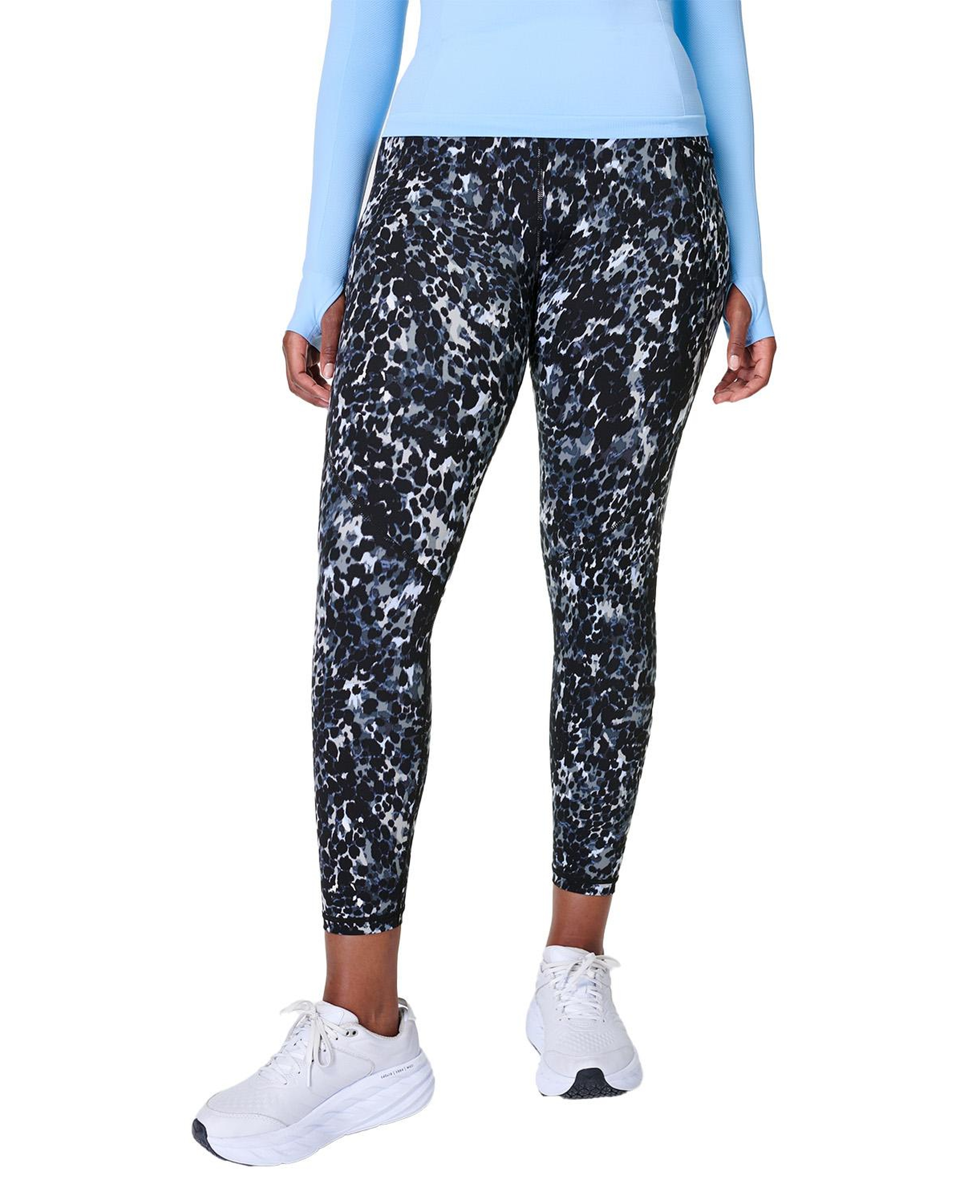 Sweaty Betty Power 78 Workout Leggings Kadın Gri Fitness Tayt