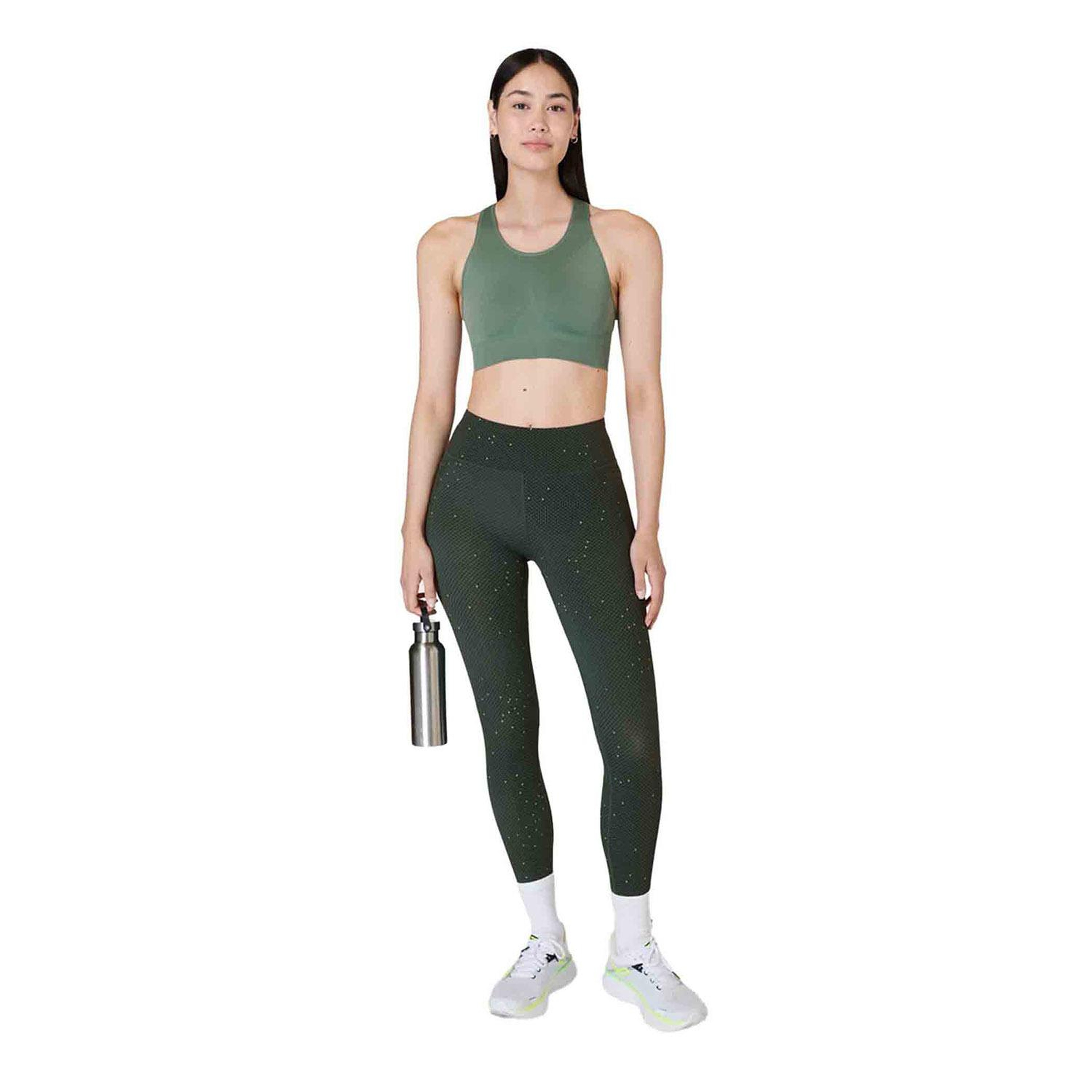 Sweaty Betty Stamina Workout Bra Kadın Yeşil Fitness Bra