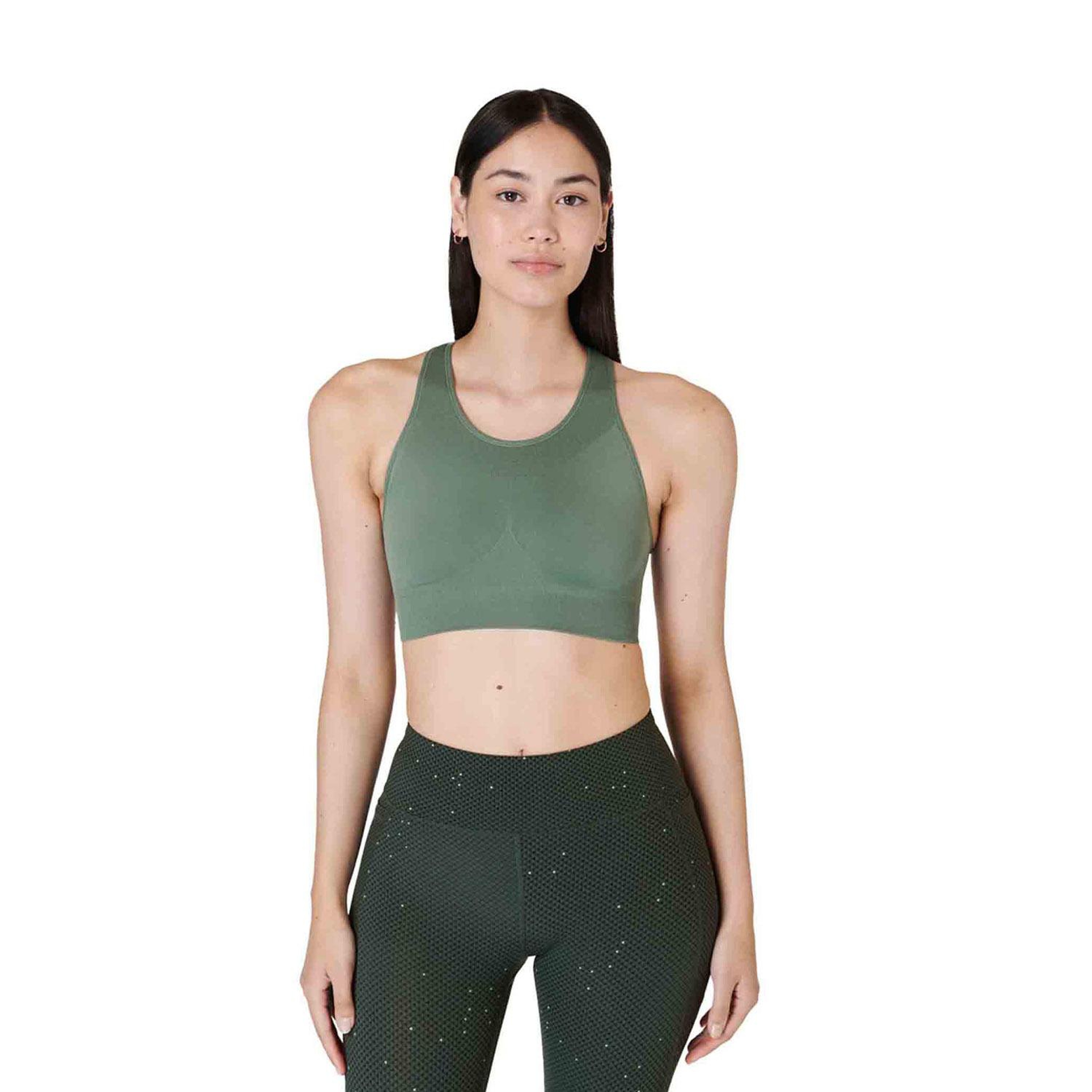 Sweaty Betty Stamina Workout Bra Kadın Yeşil Fitness Bra