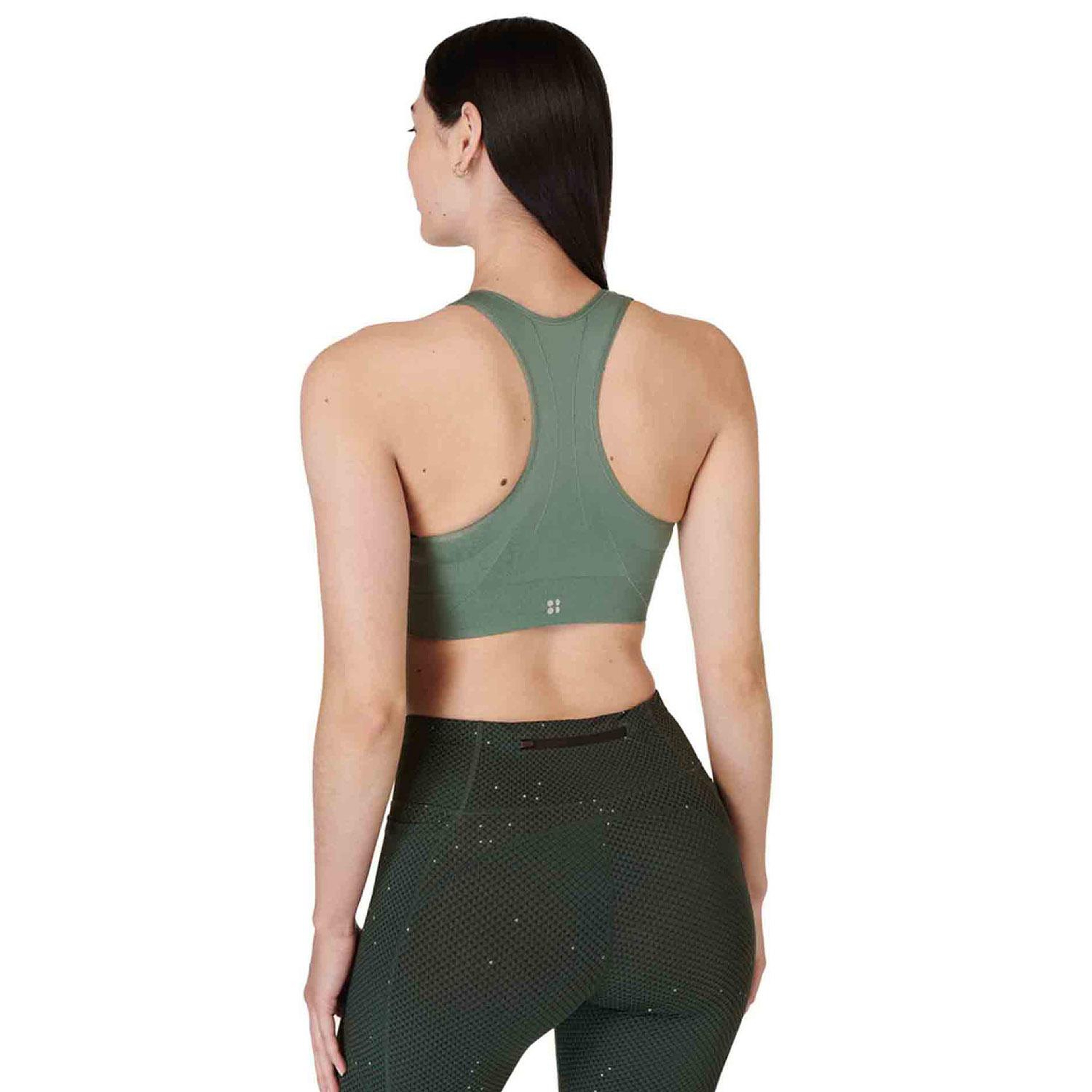 Sweaty Betty Stamina Workout Bra Kadın Yeşil Fitness Bra