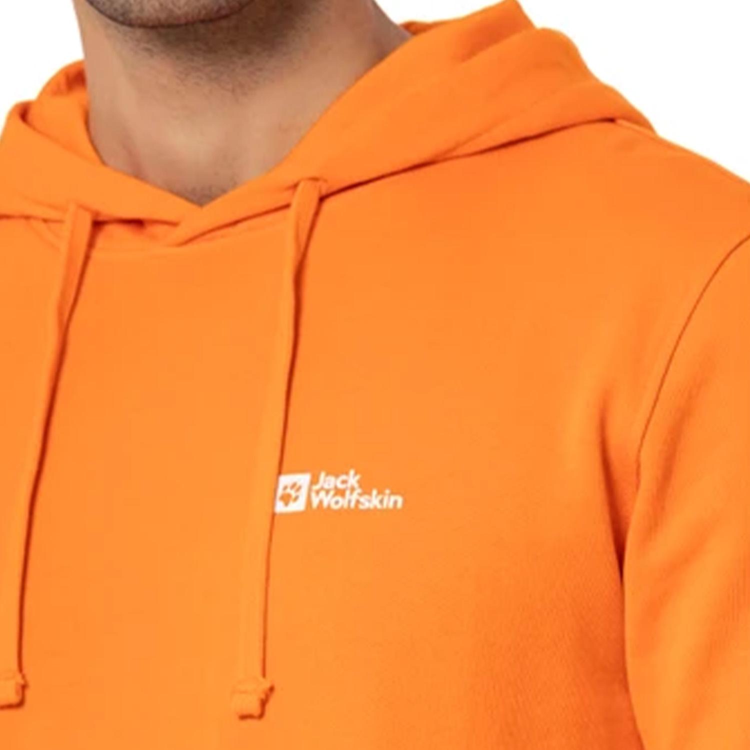 Jack Wolfskin Tommy Hoody Erkek Turuncu Sweat