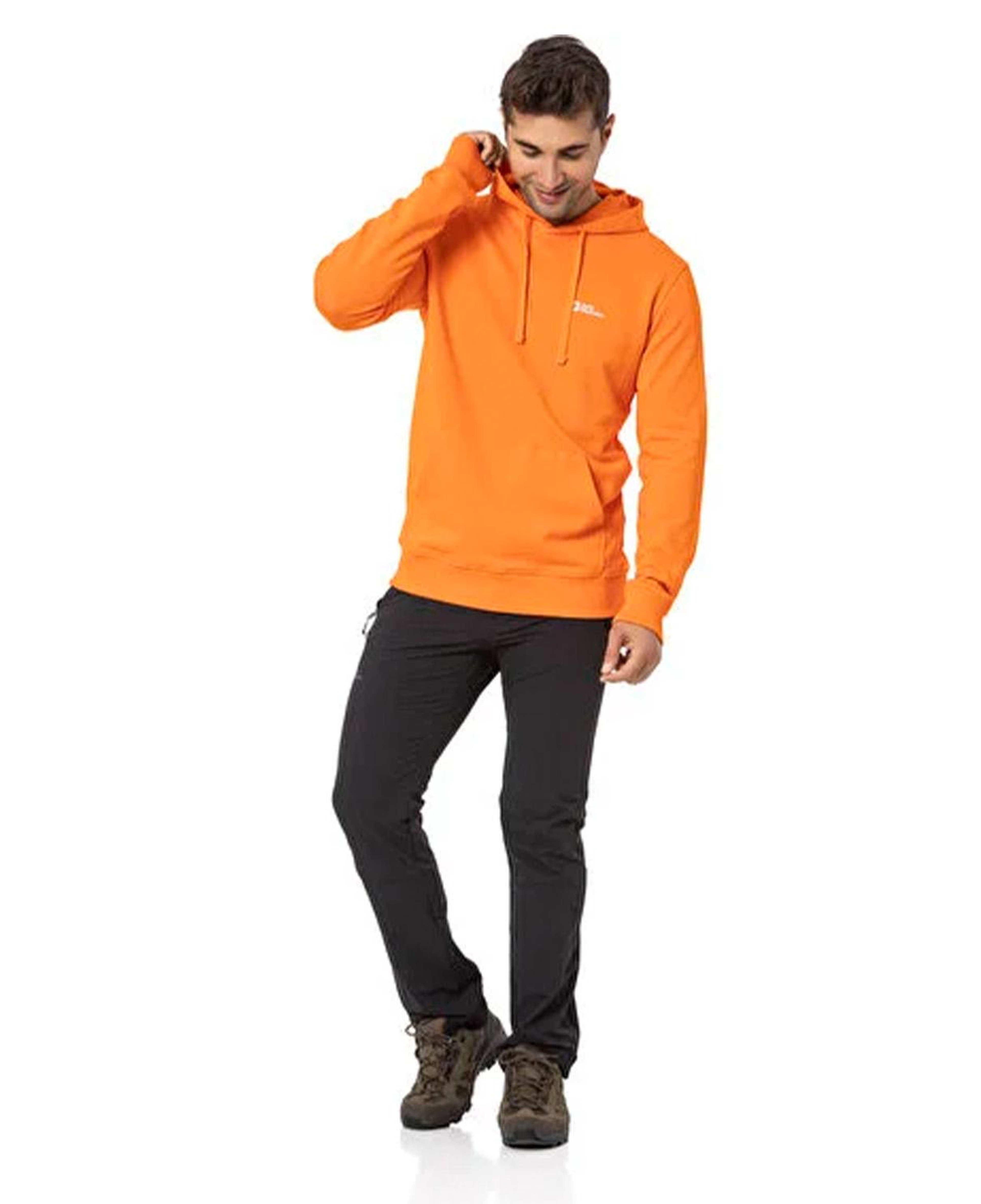 Jack Wolfskin Tommy Hoody Erkek Turuncu Sweat