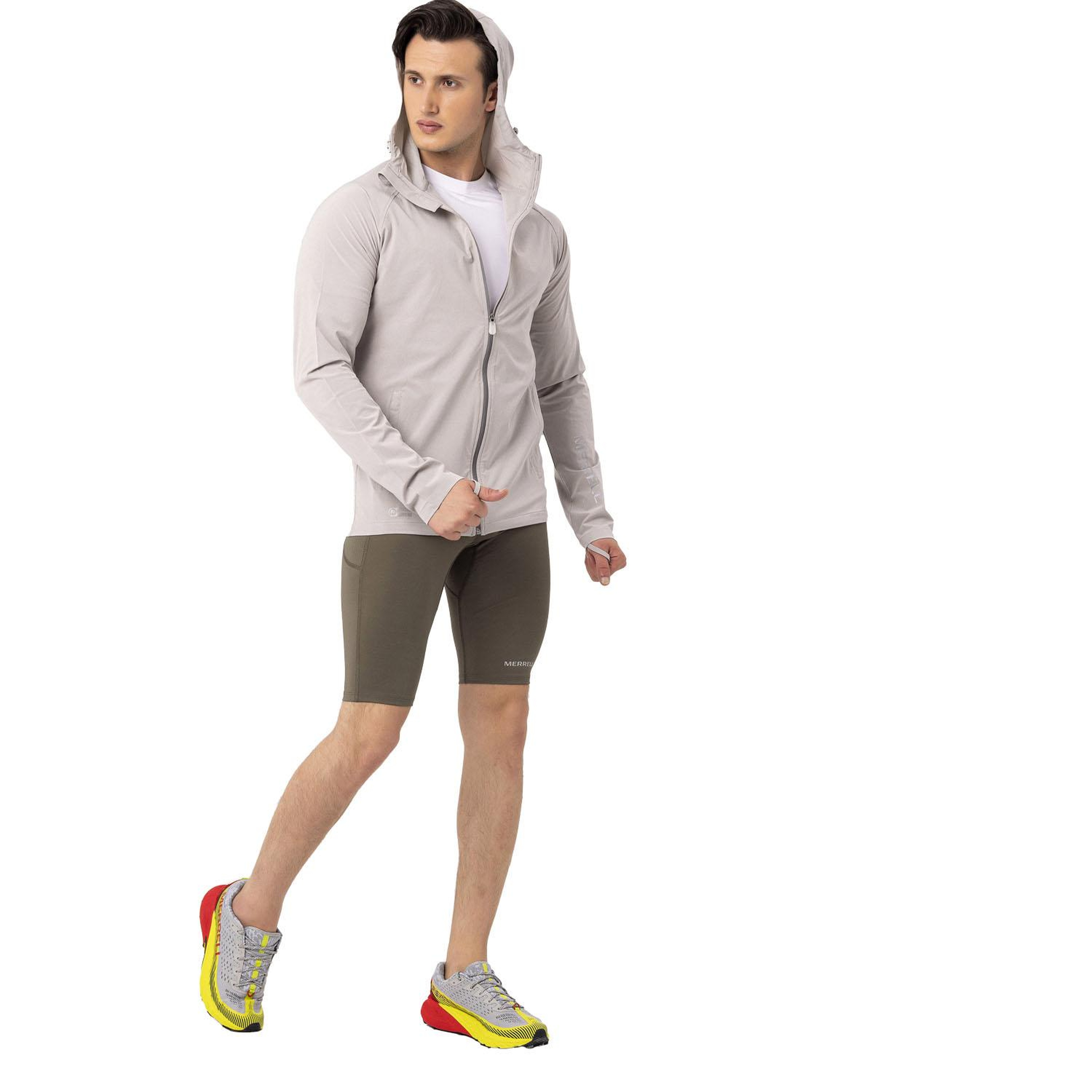 Merrell Just Erkek Bej Koşu Ceketi