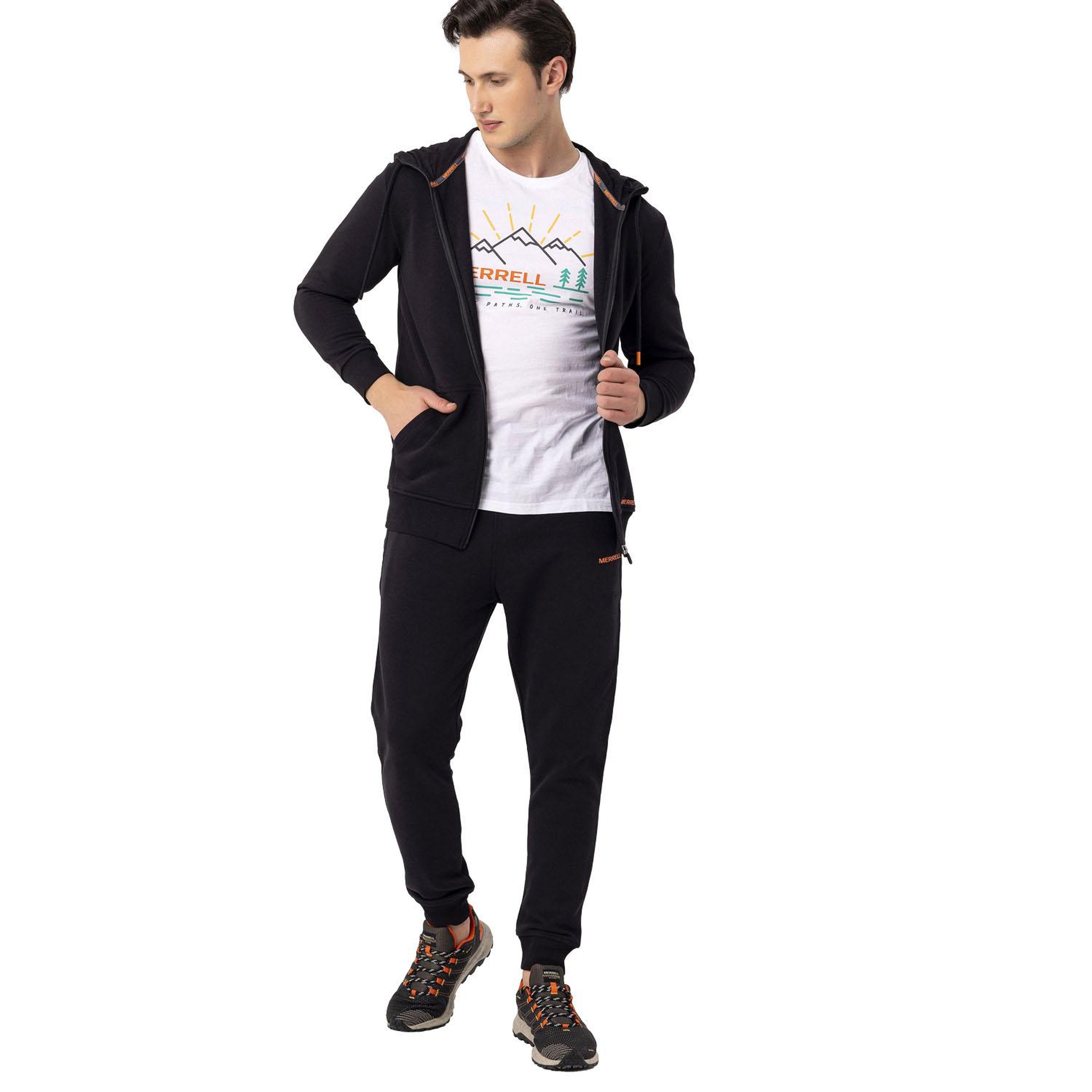 Merrell Scole Erkek Siyah Sweat