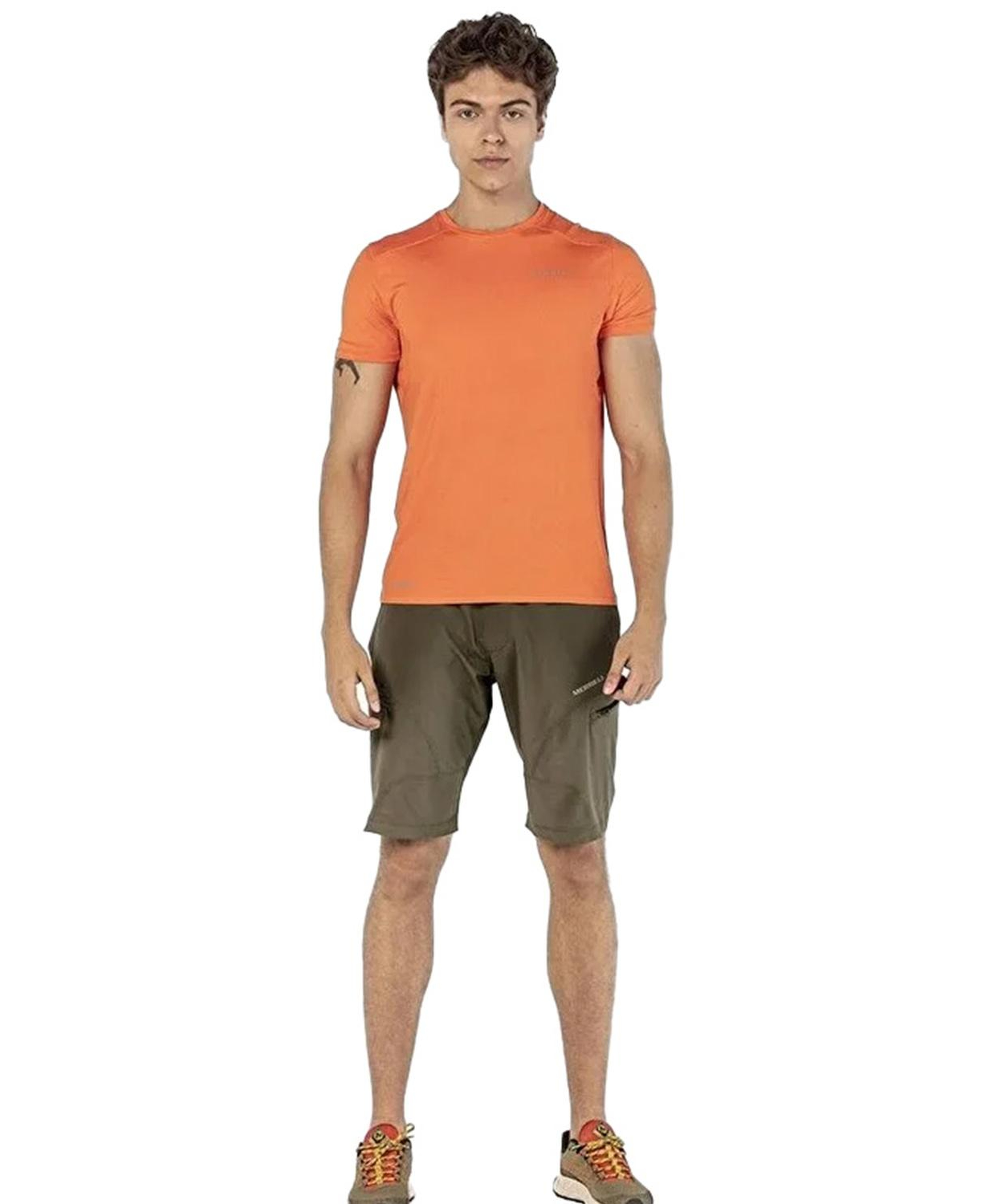 Merrell Route Erkek Yeşil Koşu Şortu