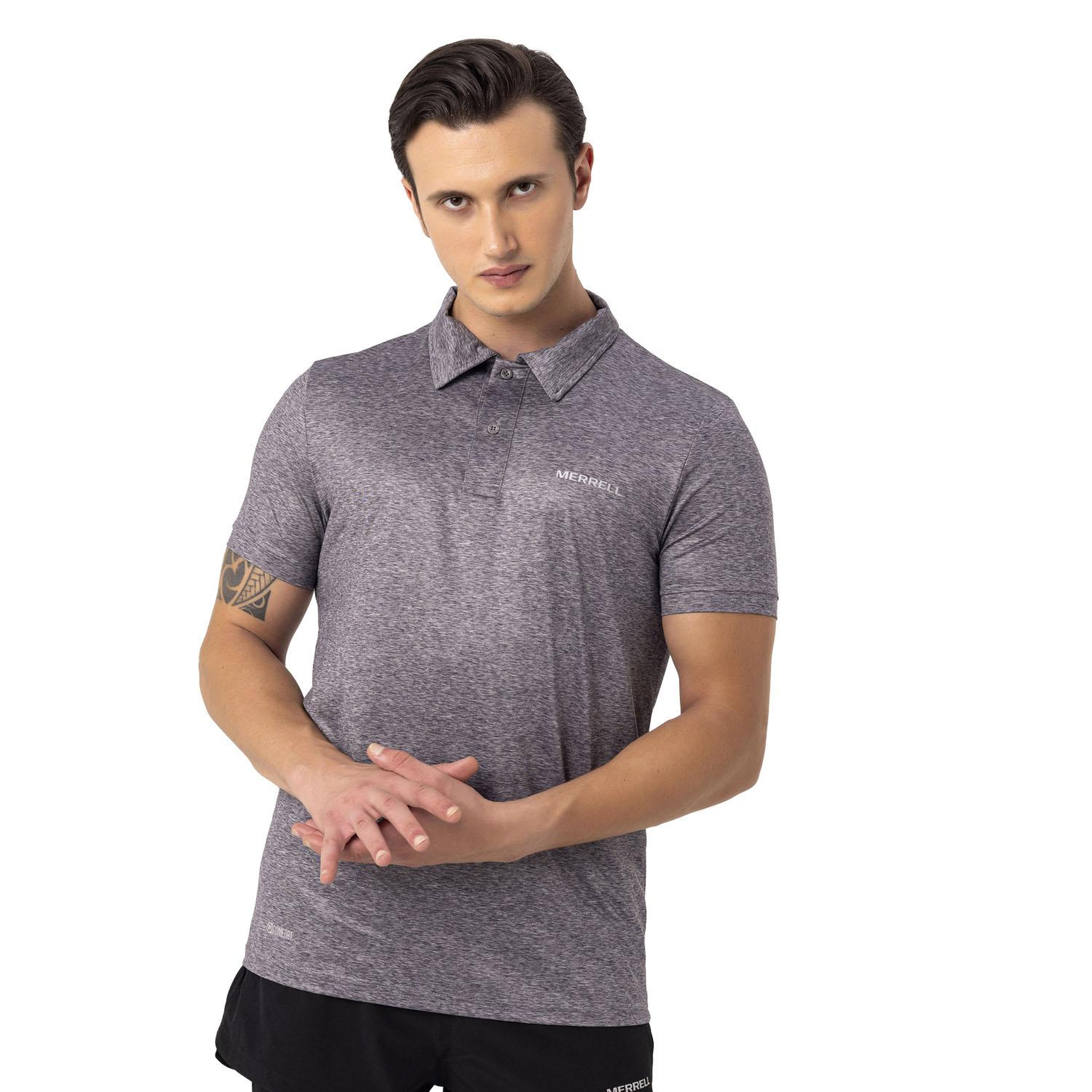 Merrell Pace Erkek Gri Polo Tişört