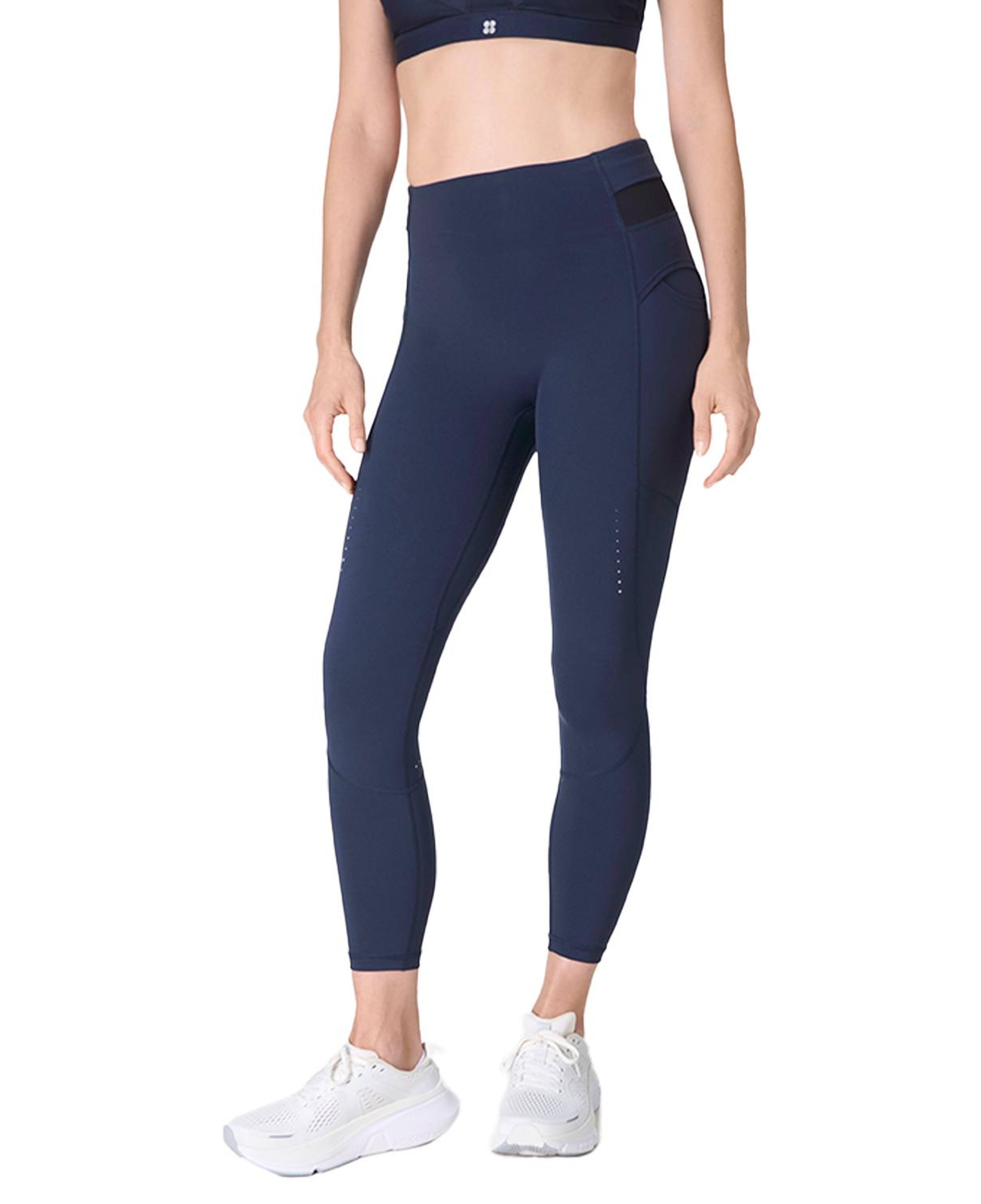 Sweaty Betty Ultimate Running 78 Legging Kadın Mavi Koşu Taytı