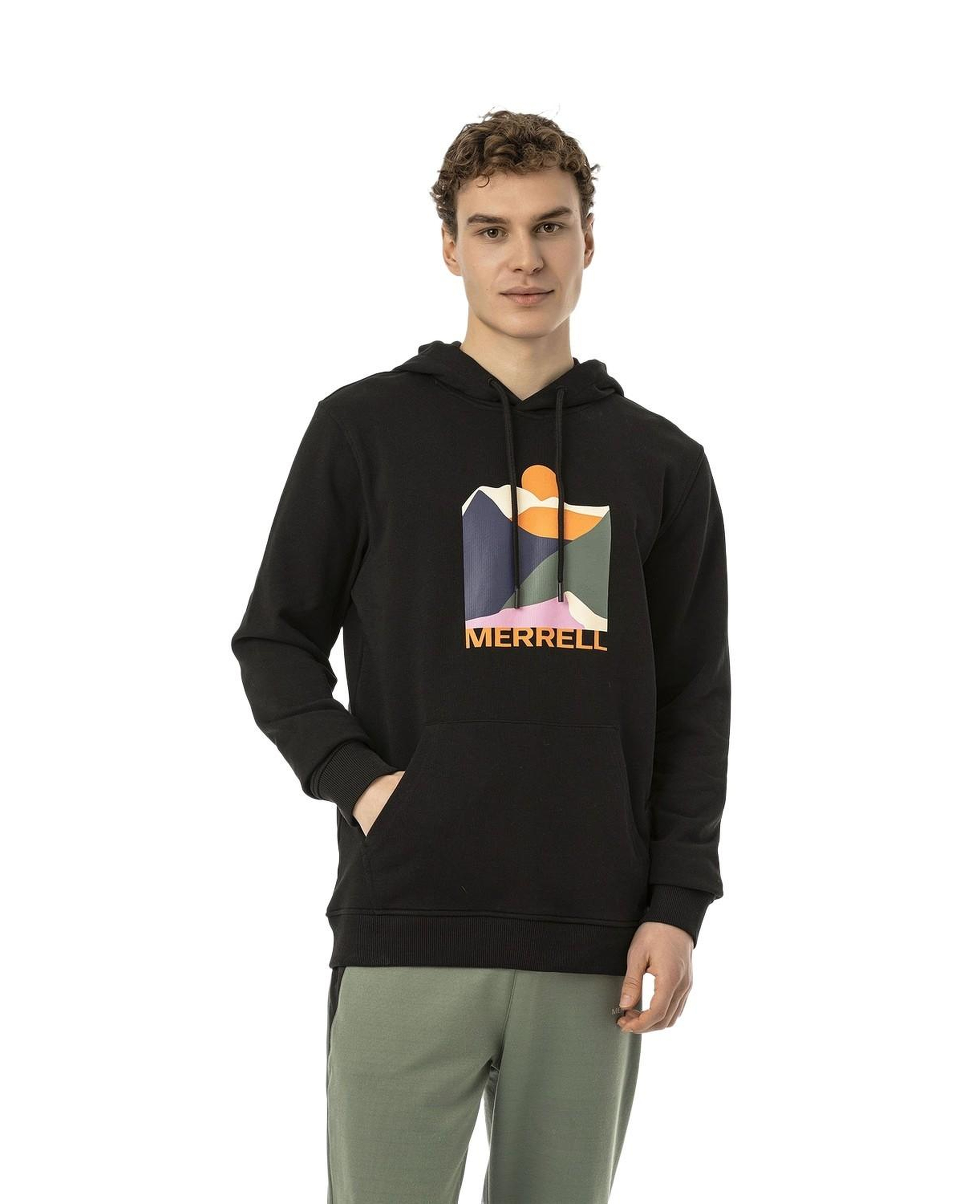 Merrell Silas Erkek Siyah Sweat