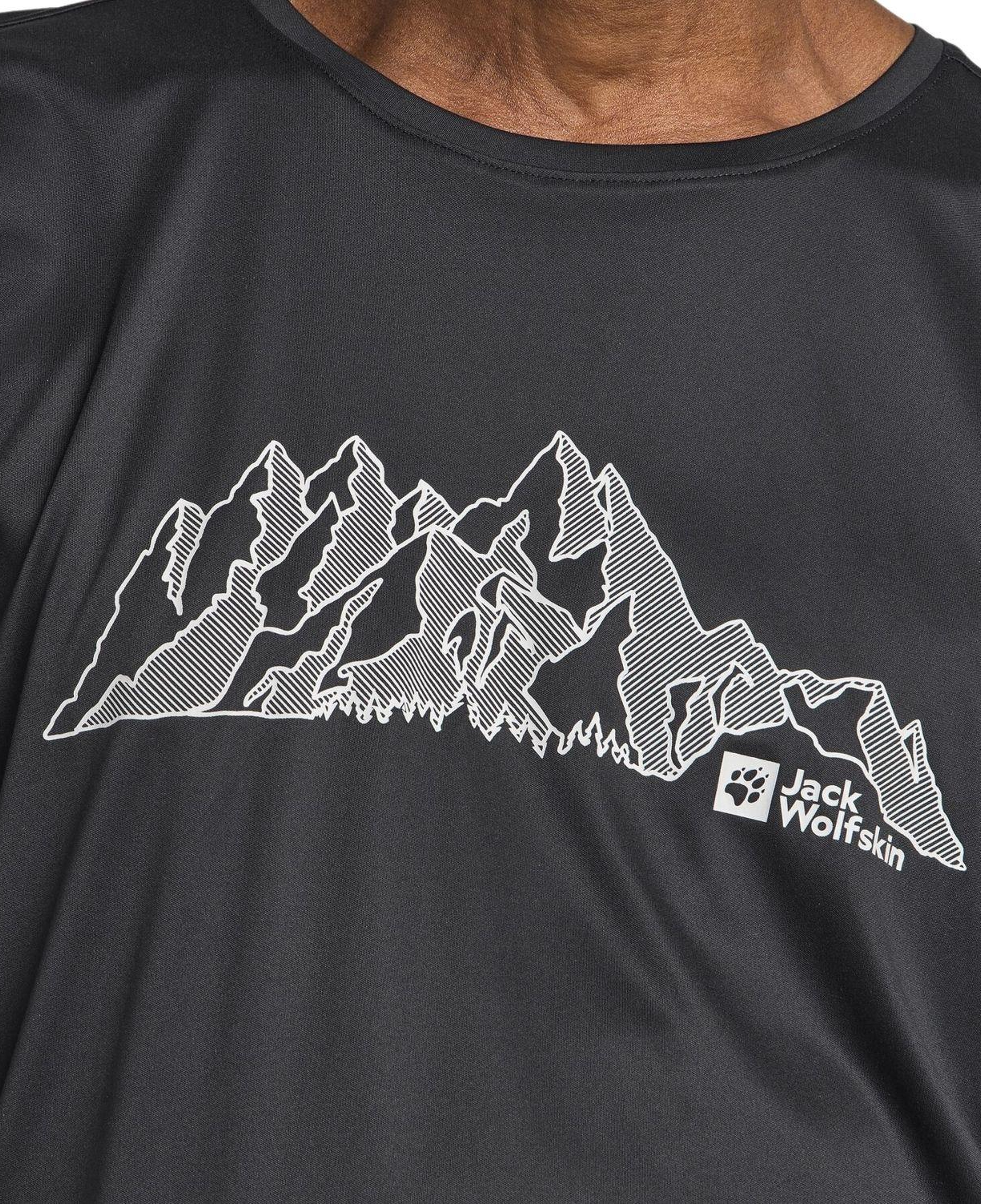 Jack Wolfskin Peak Graphic Erkek Tişört
