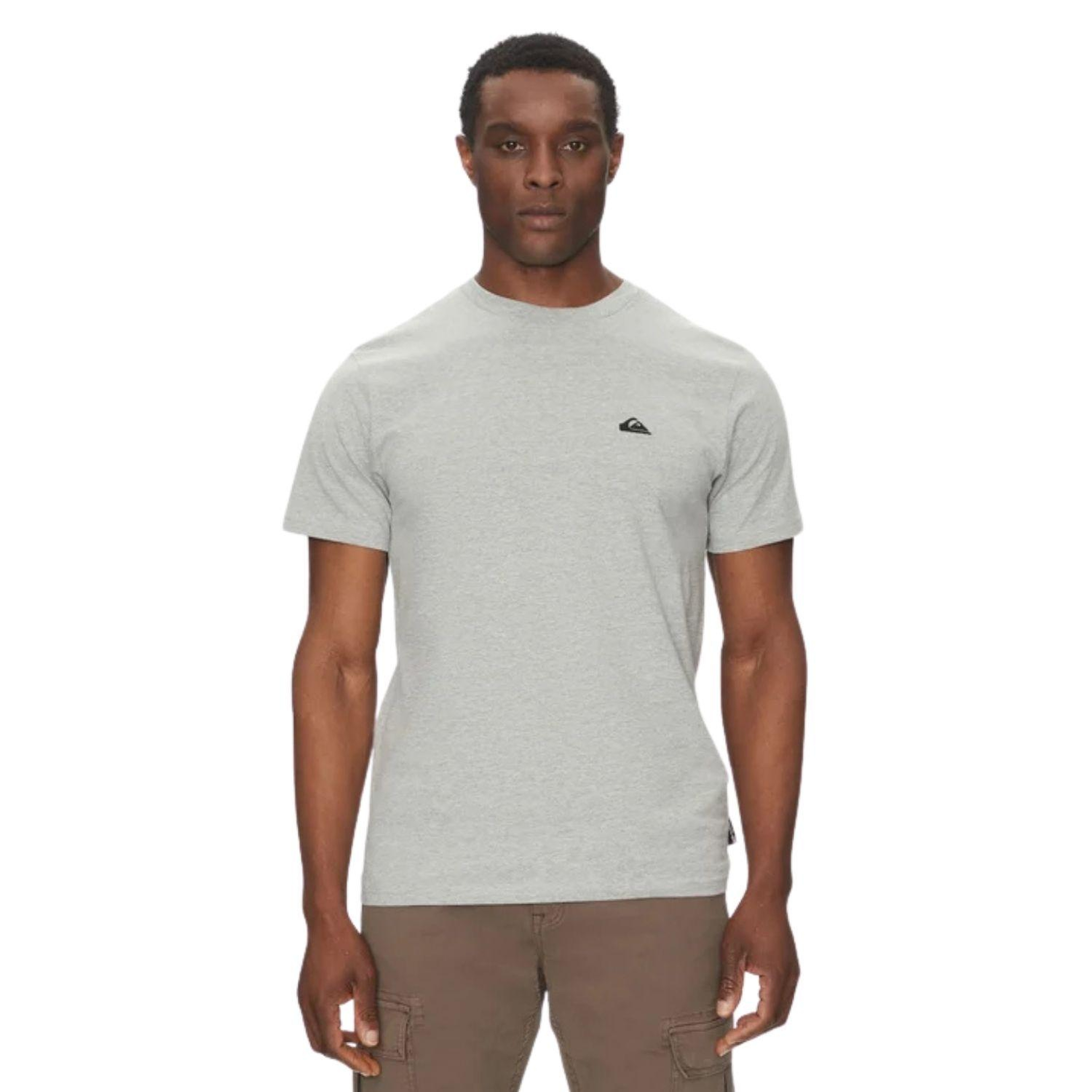 Quiksilver Basicscreenssym Erkek Gri Tişört