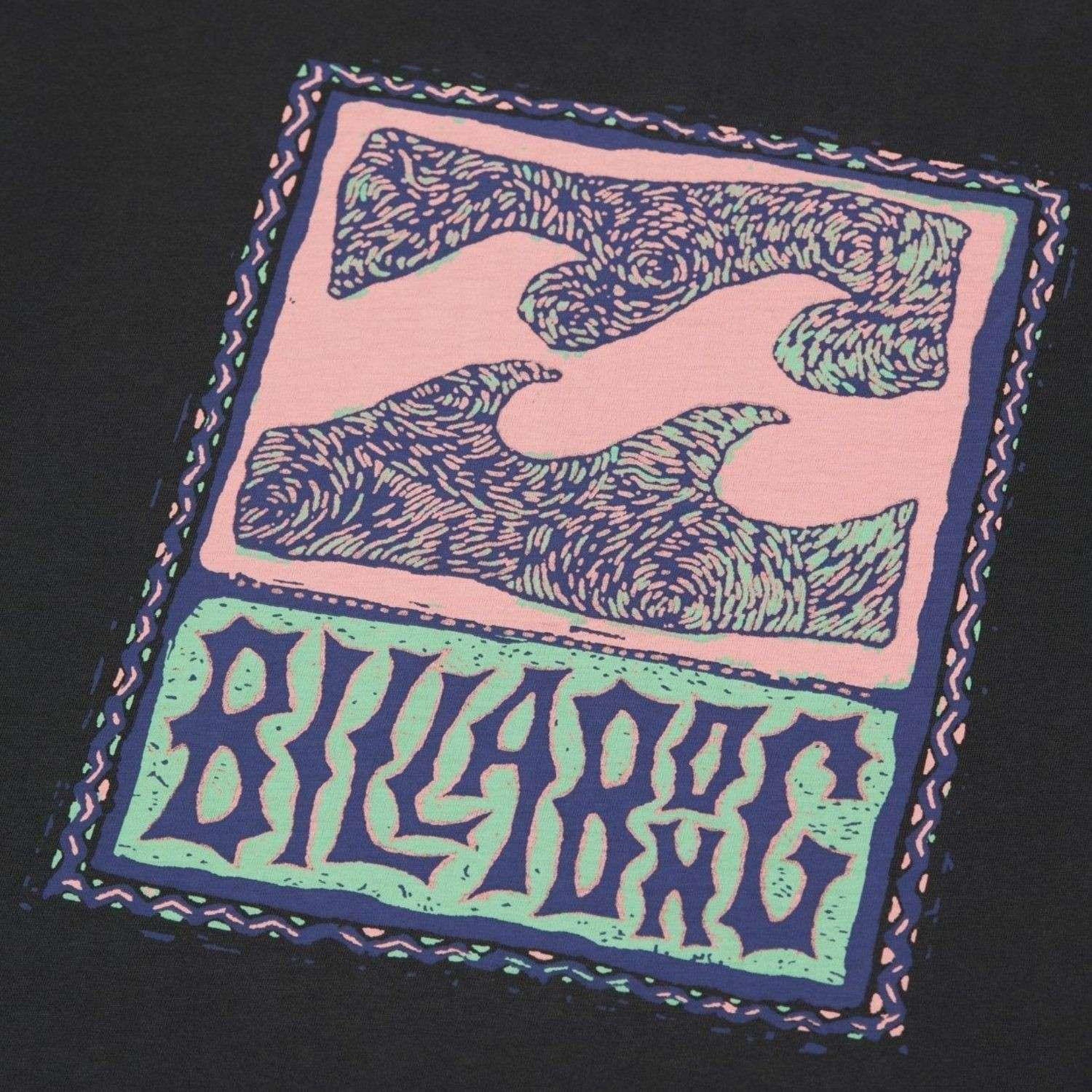 Billabong Stamp Erkek Siyah Tişört