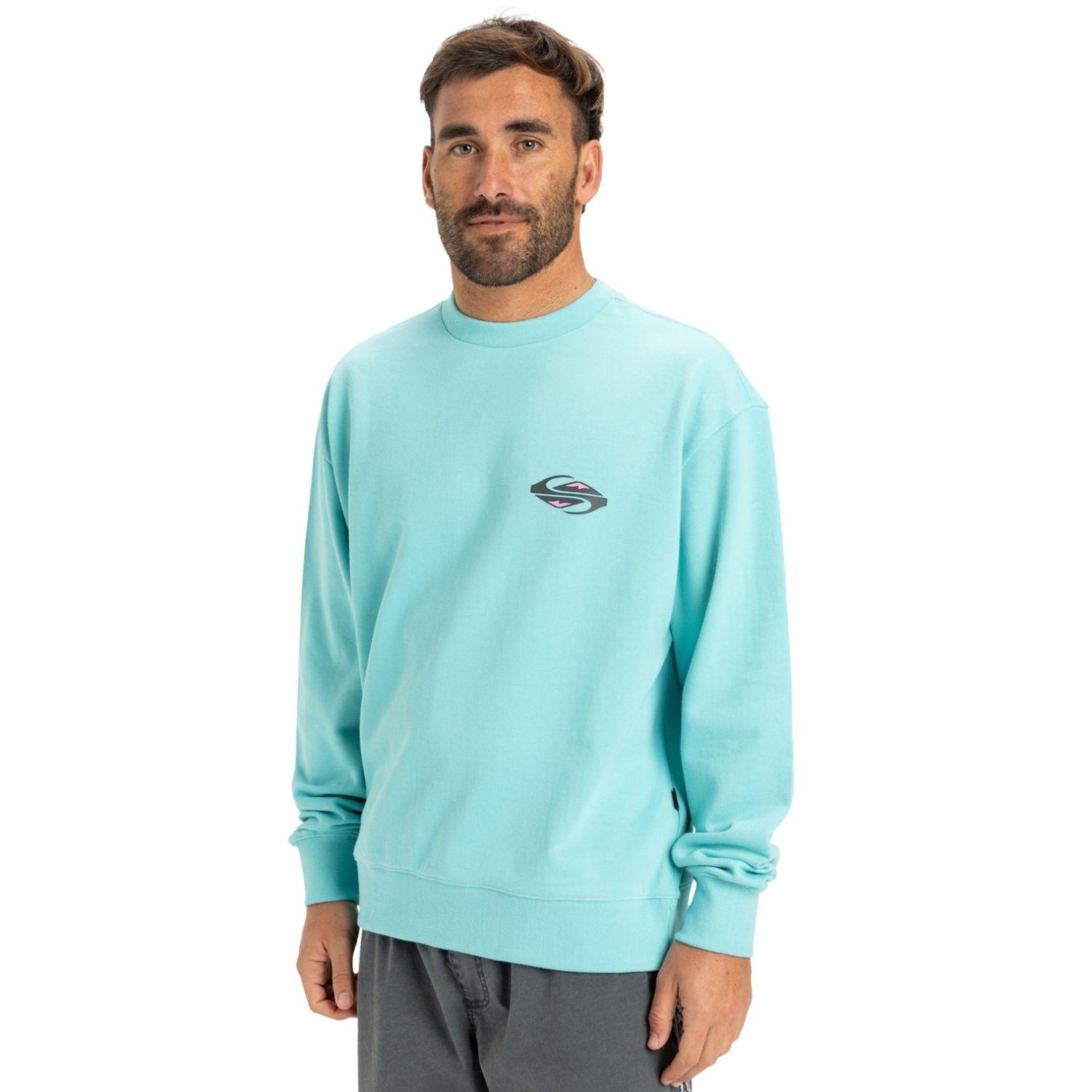 Quiksilver Spin Cycle Crew Erkek Sweatshirt