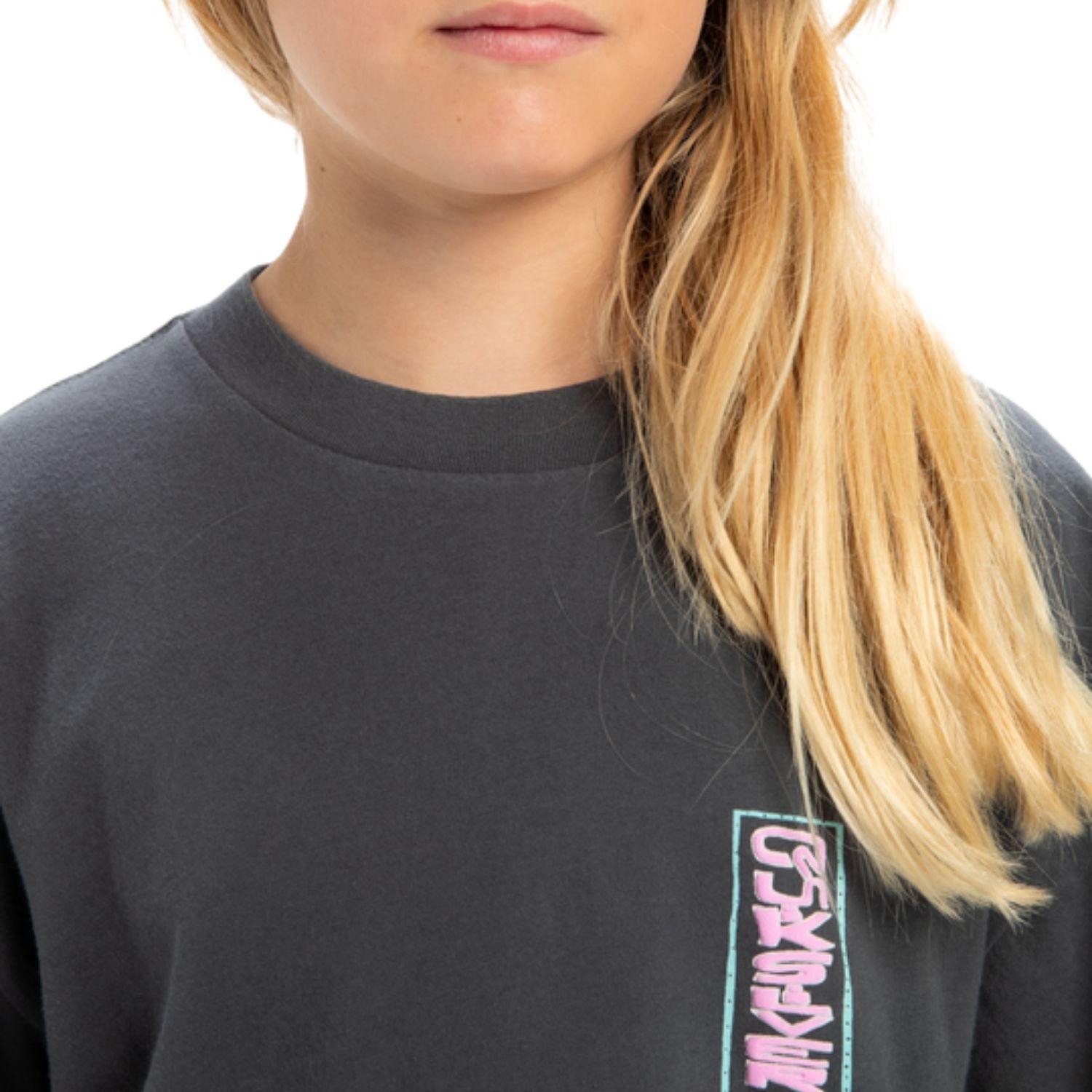 Quiksilver Gh Qs Sunrise Bowl Erkek Çocuk Gri Tişört