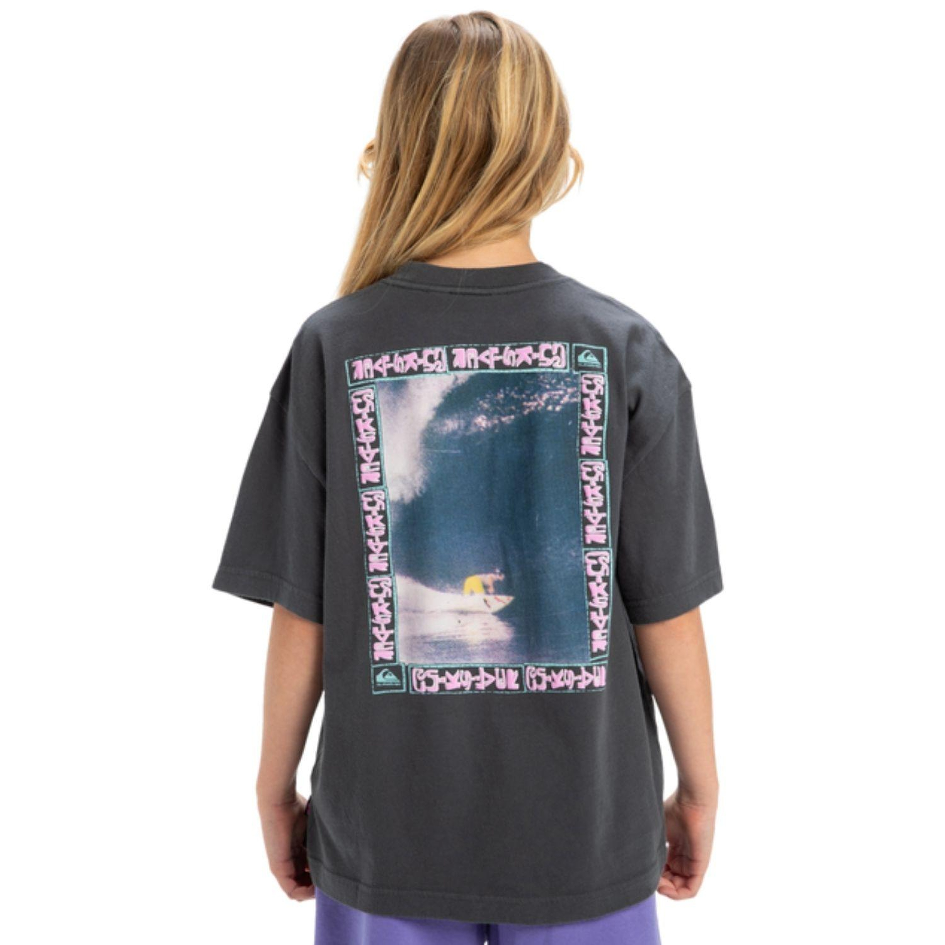 Quiksilver Gh Qs Sunrise Bowl Erkek Çocuk Gri Tişört