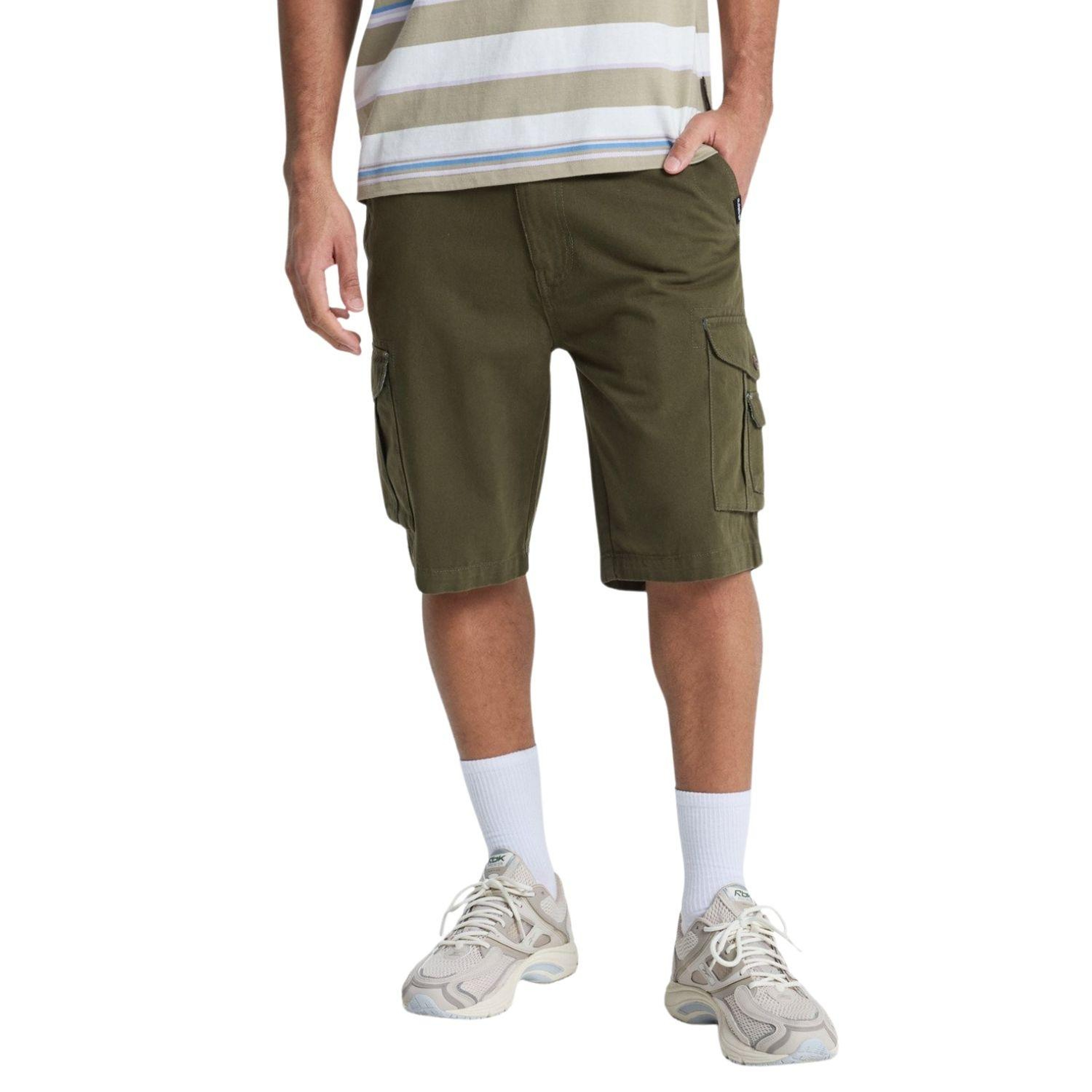Quiksilver Crucialbattleca Erkek Yeşil Şort