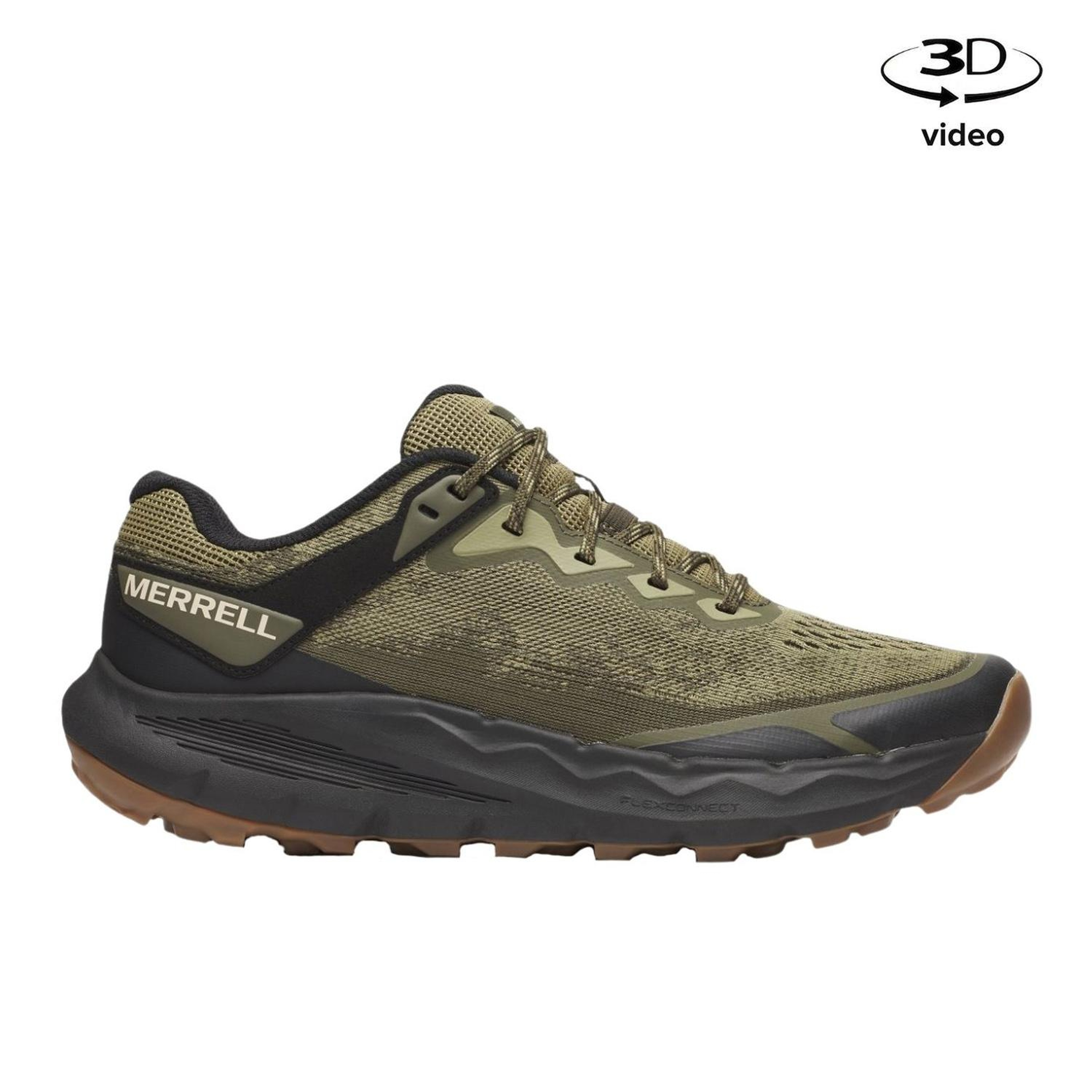 Merrell Nova 4 Erkek Yeşil Patika Koşusu Ayakkabısı