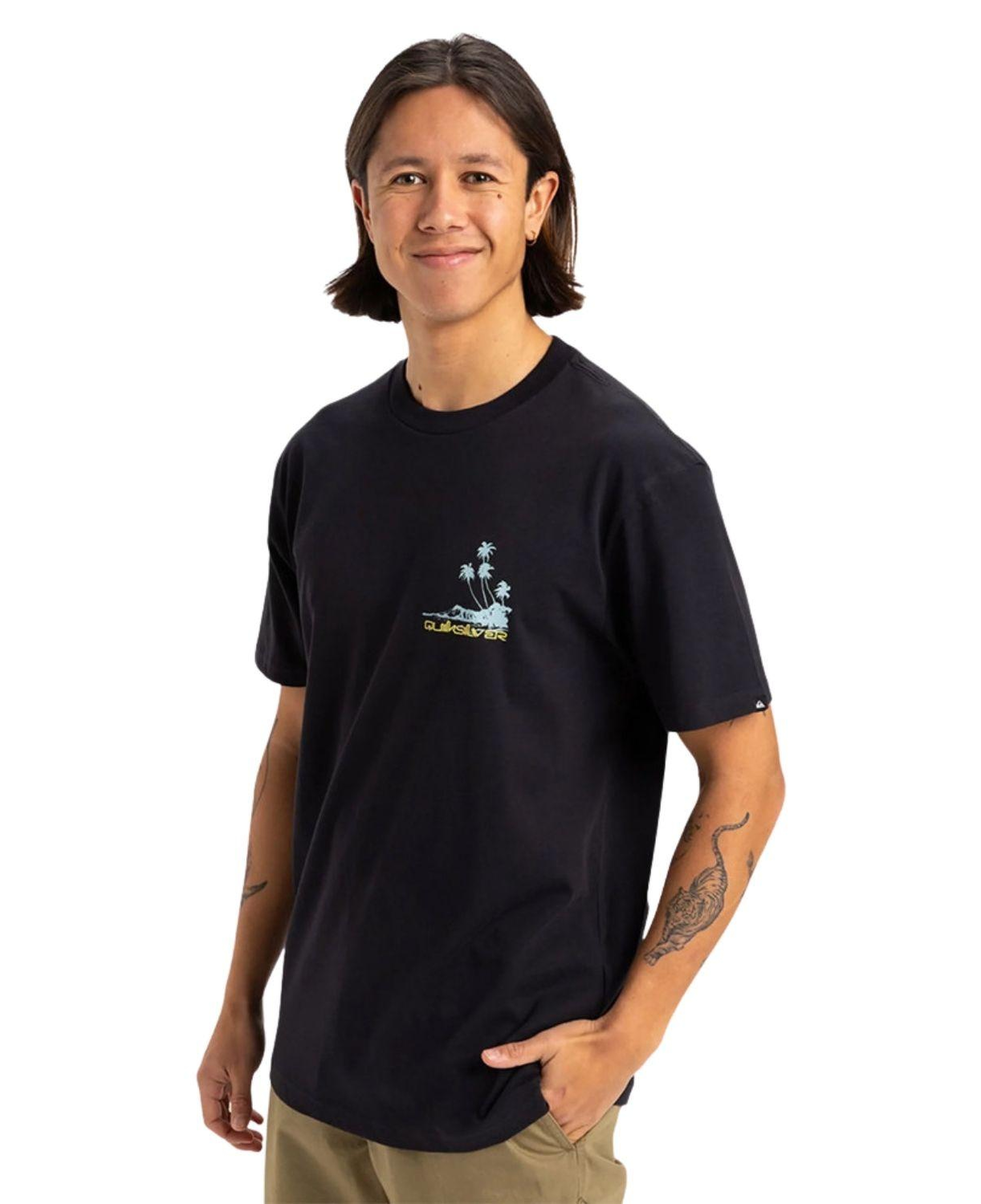 Quiksilver Palm Lines Erkek Tişört
