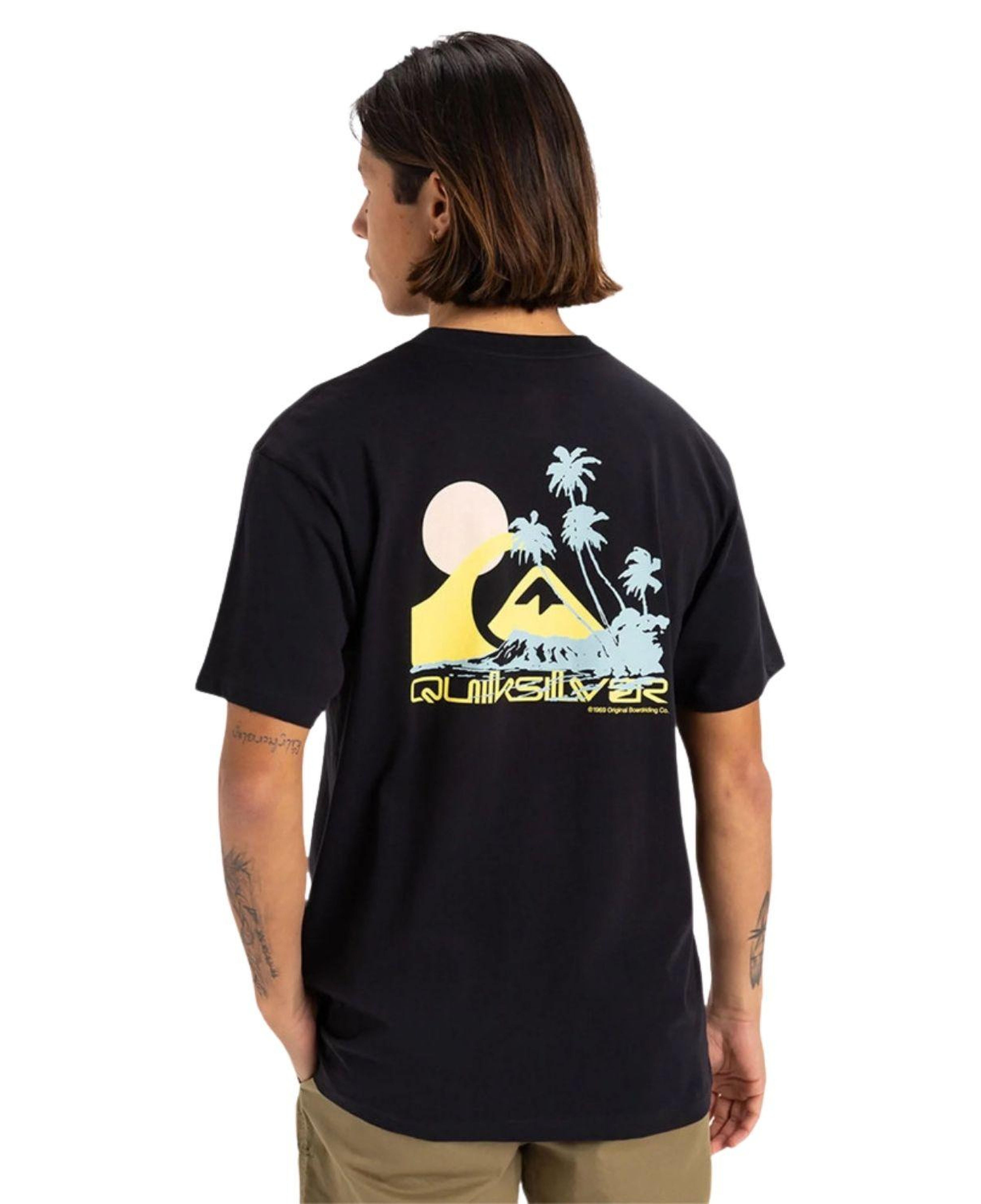 Quiksilver Palm Lines Erkek Tişört