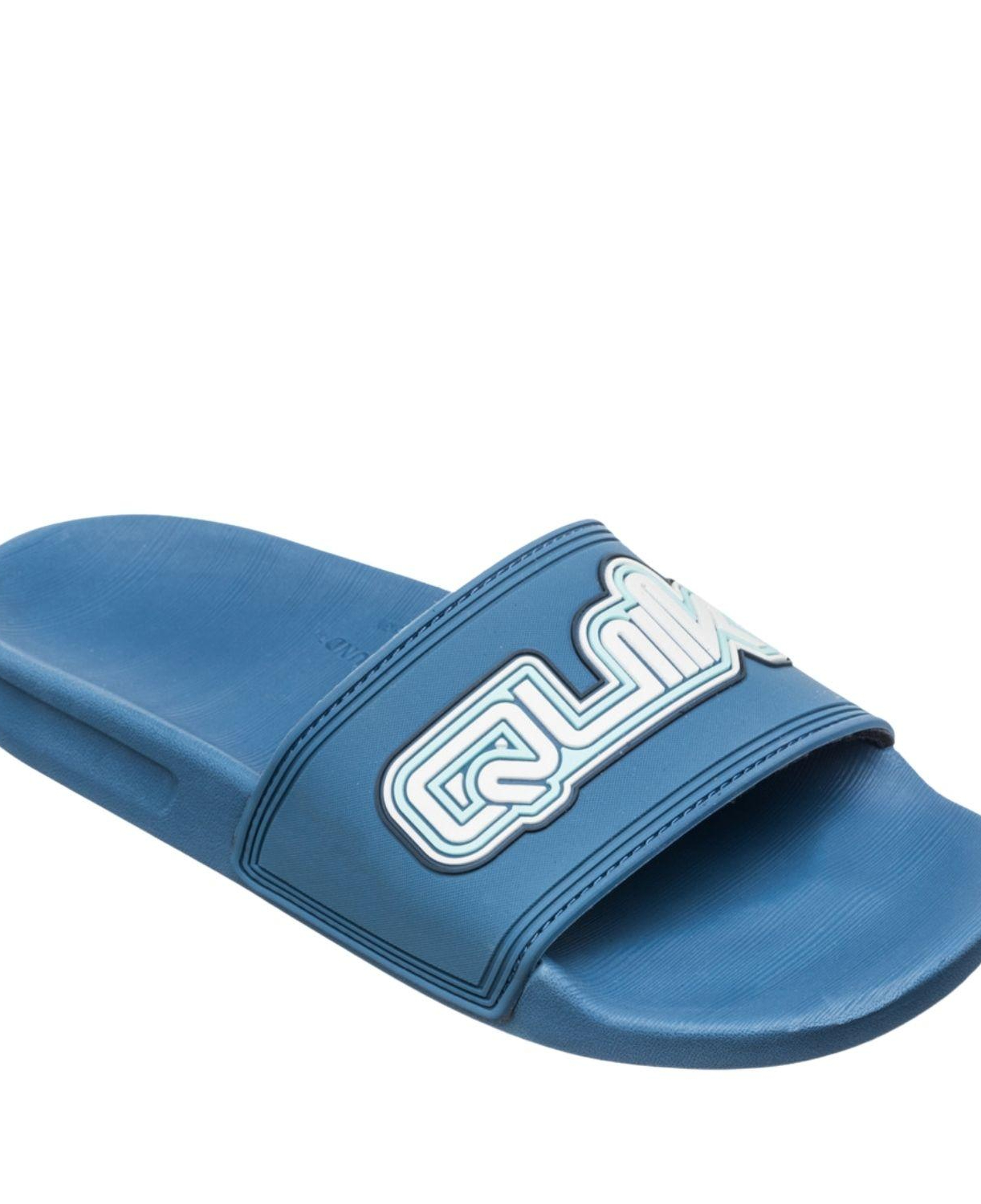 Quiksilver Rivi Wordmark Slide II Youth Erkek Çocuk Mavi Terlik