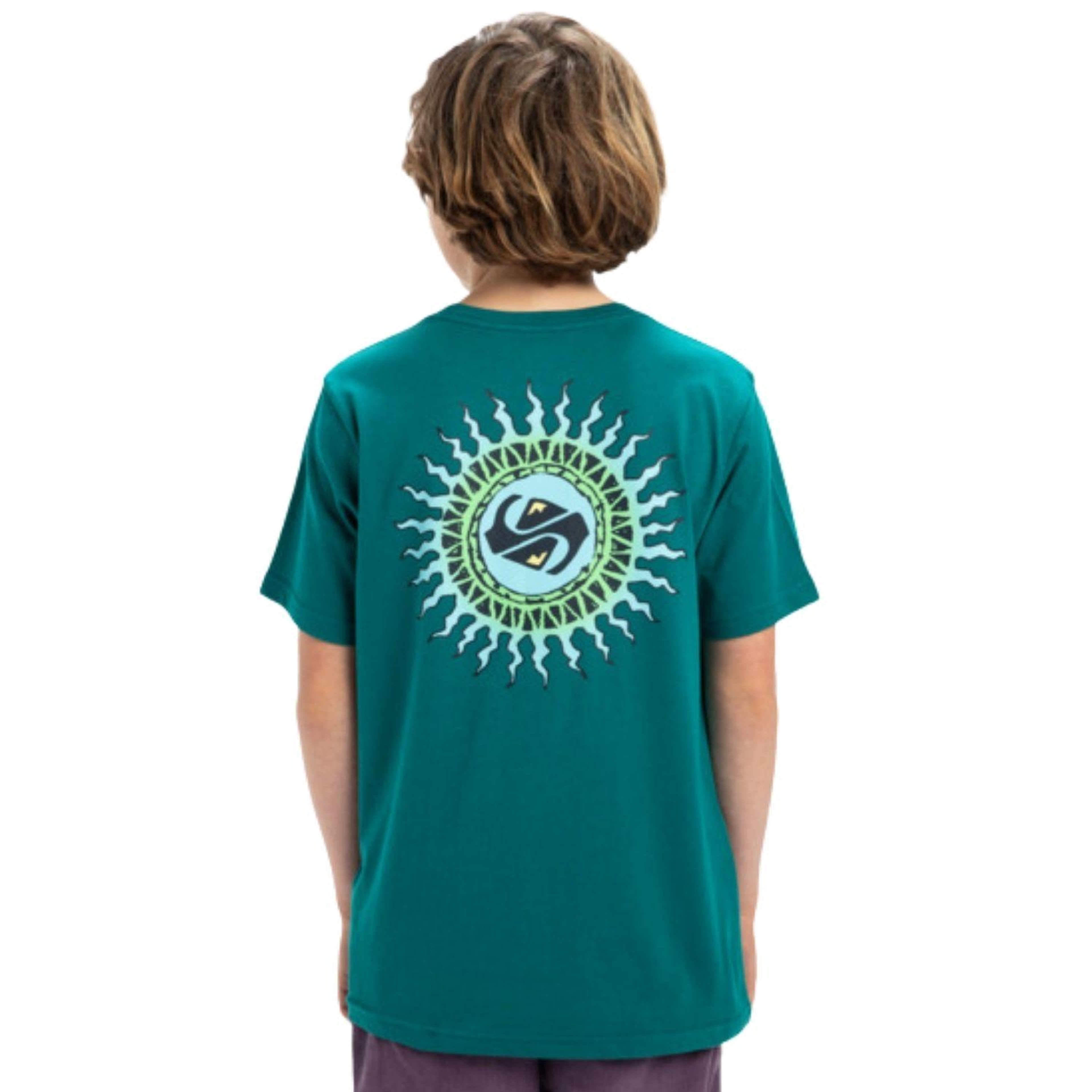 Quiksilver Ev Beach Blast Erkek Çocuk Yeşil Tişört