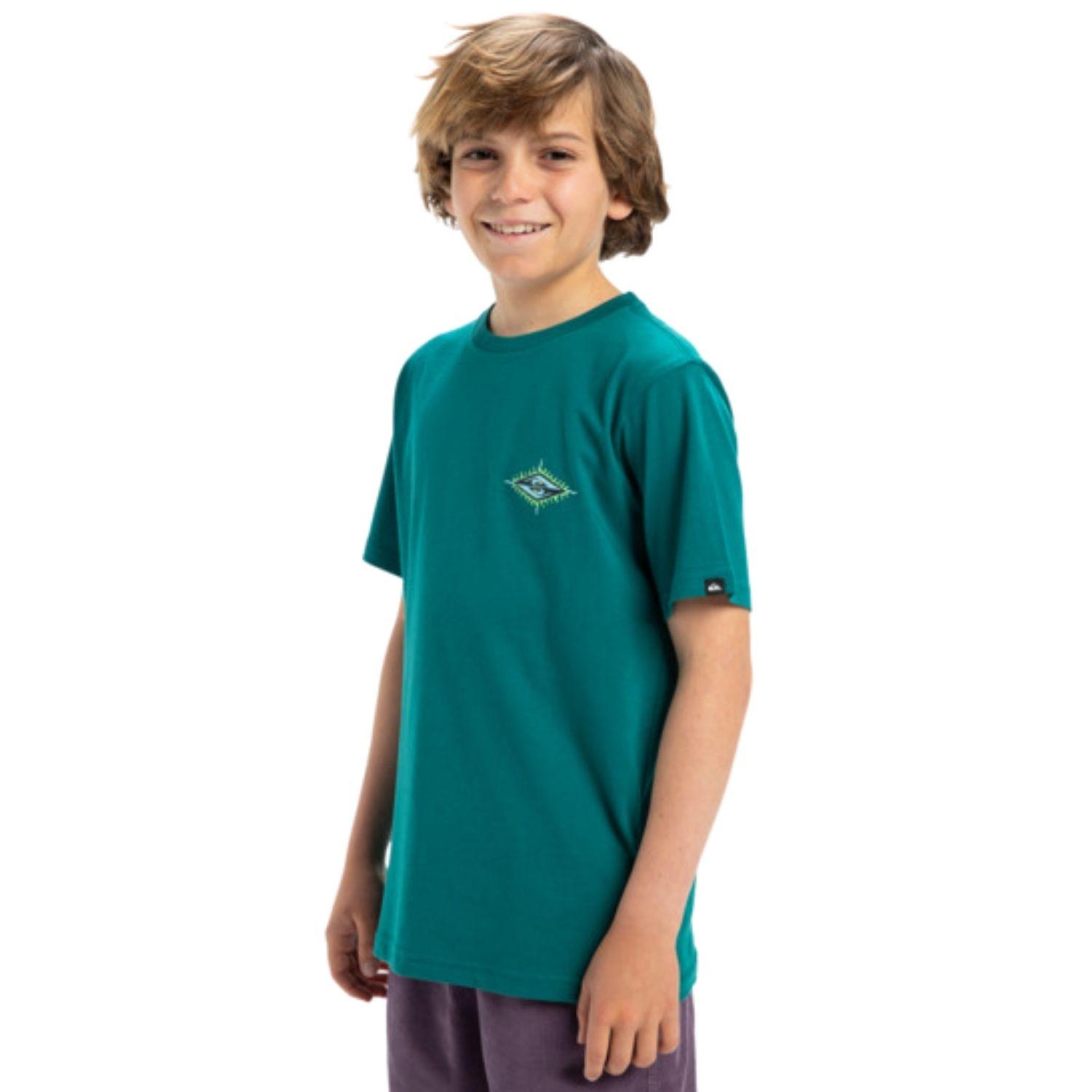 Quiksilver Ev Beach Blast Erkek Çocuk Yeşil Tişört