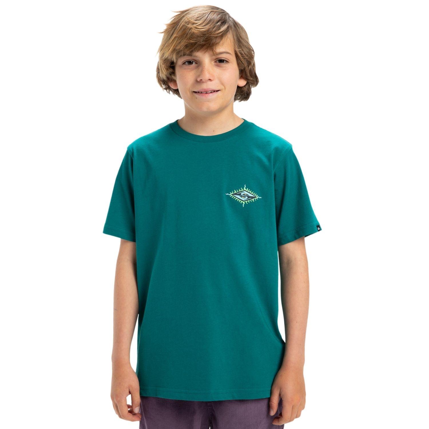 Quiksilver Ev Beach Blast Erkek Çocuk Yeşil Tişört