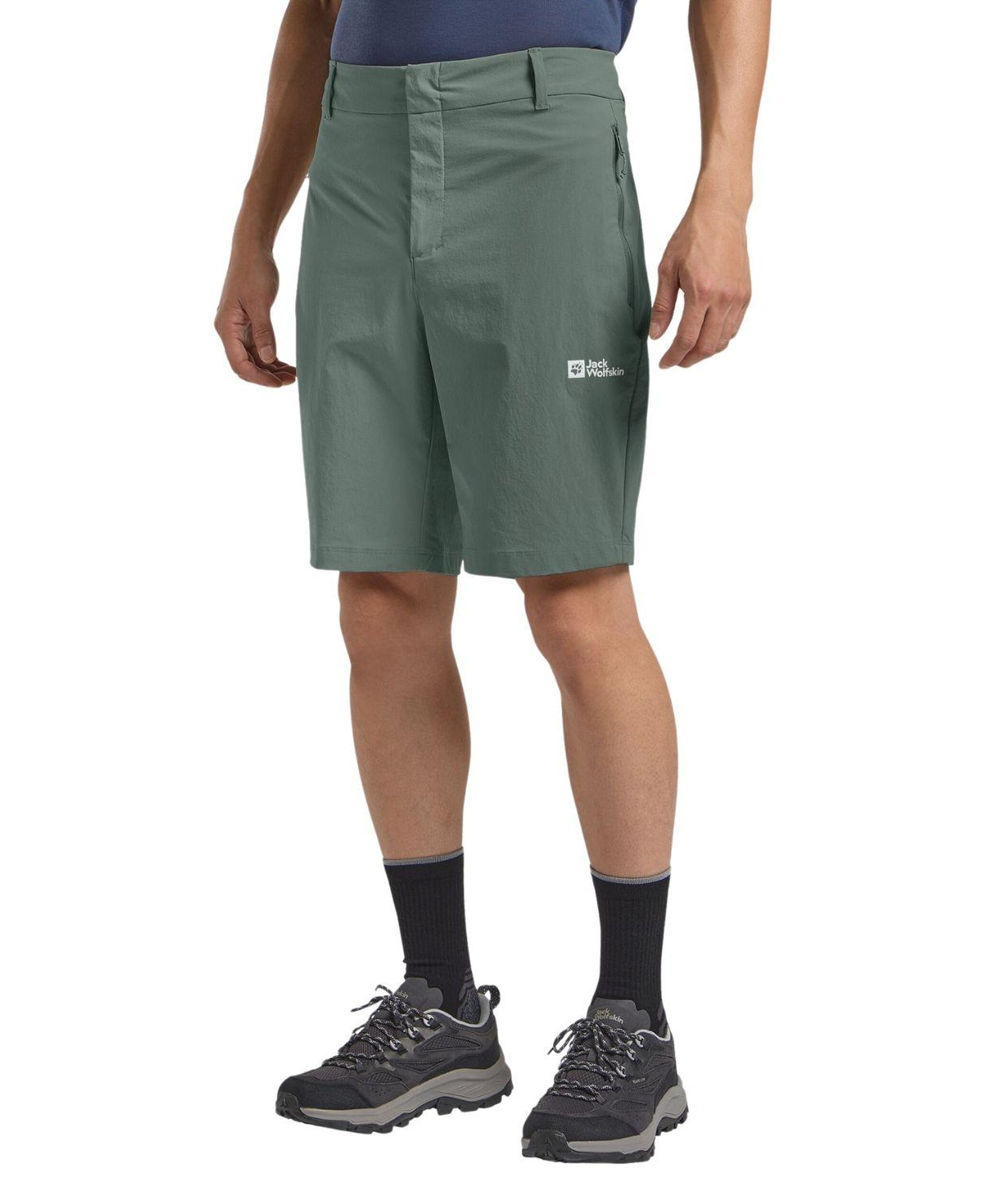 Jack Wolfskin Hikeout Shorts Erkek Yeşil Şort