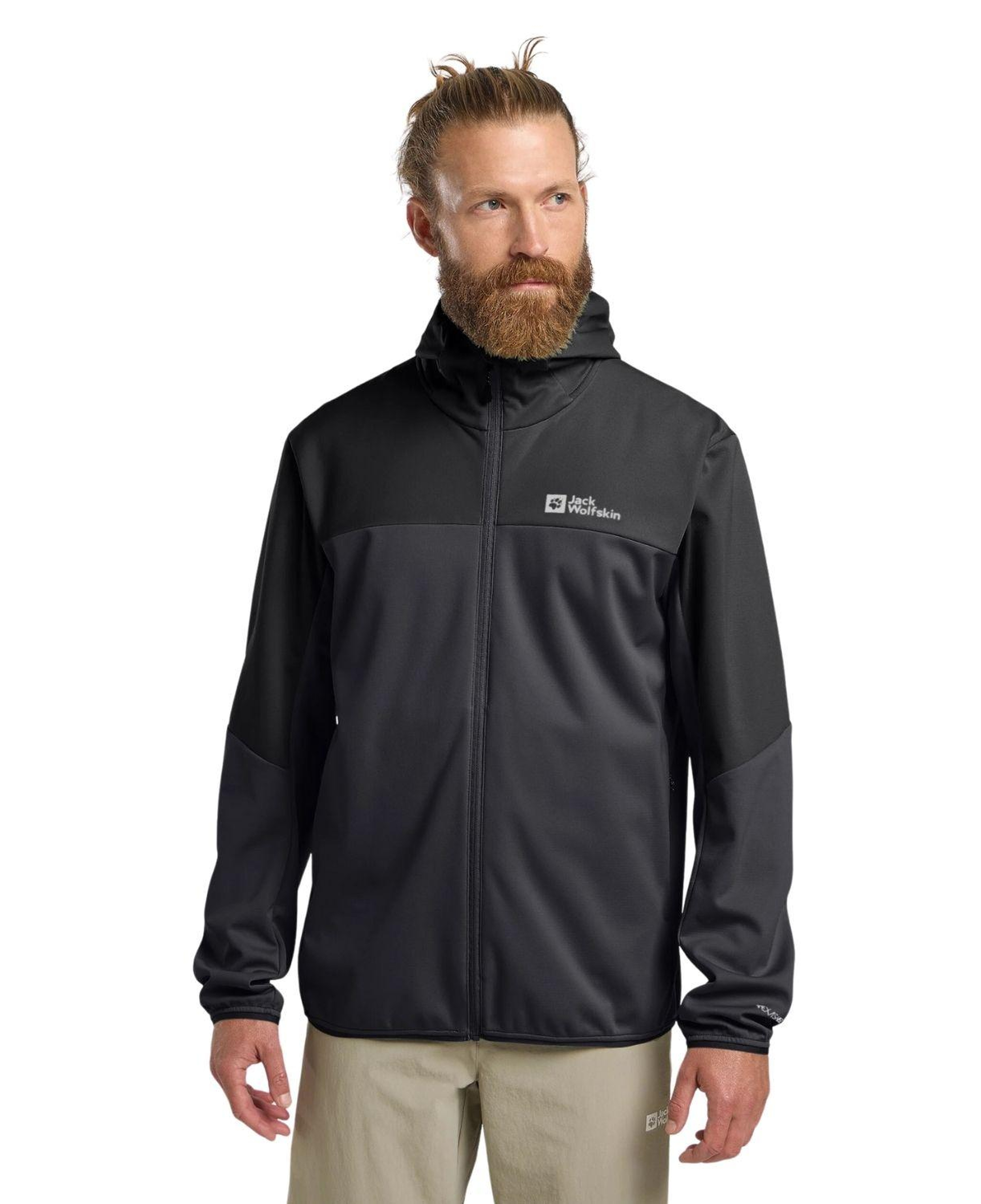 Jack Wolfskin Feldberg Hoody Erkek Gri Softshell