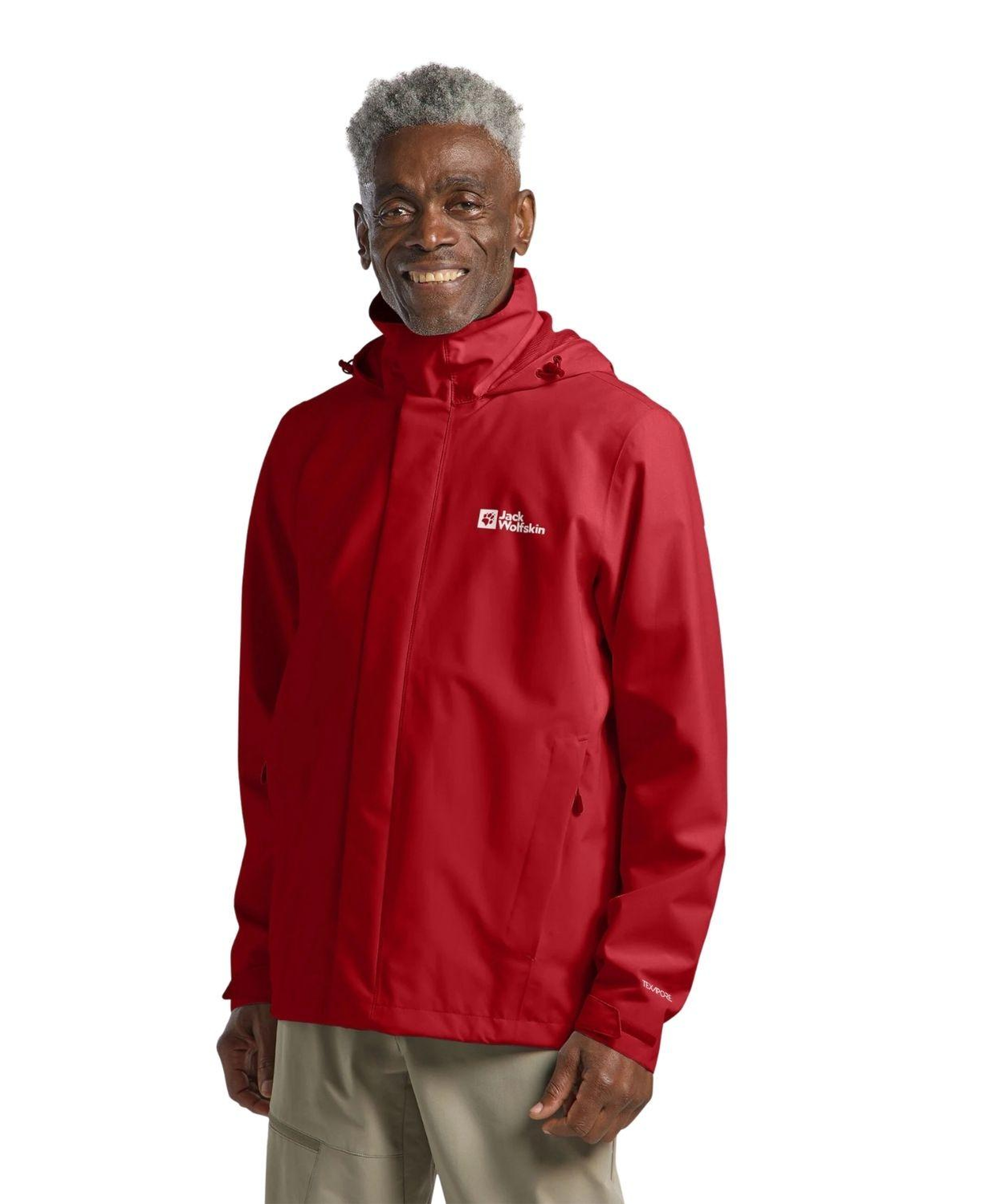 Jack Wolfskin Trailtime 2L Erkek Siyah Outdoor Ceketi
