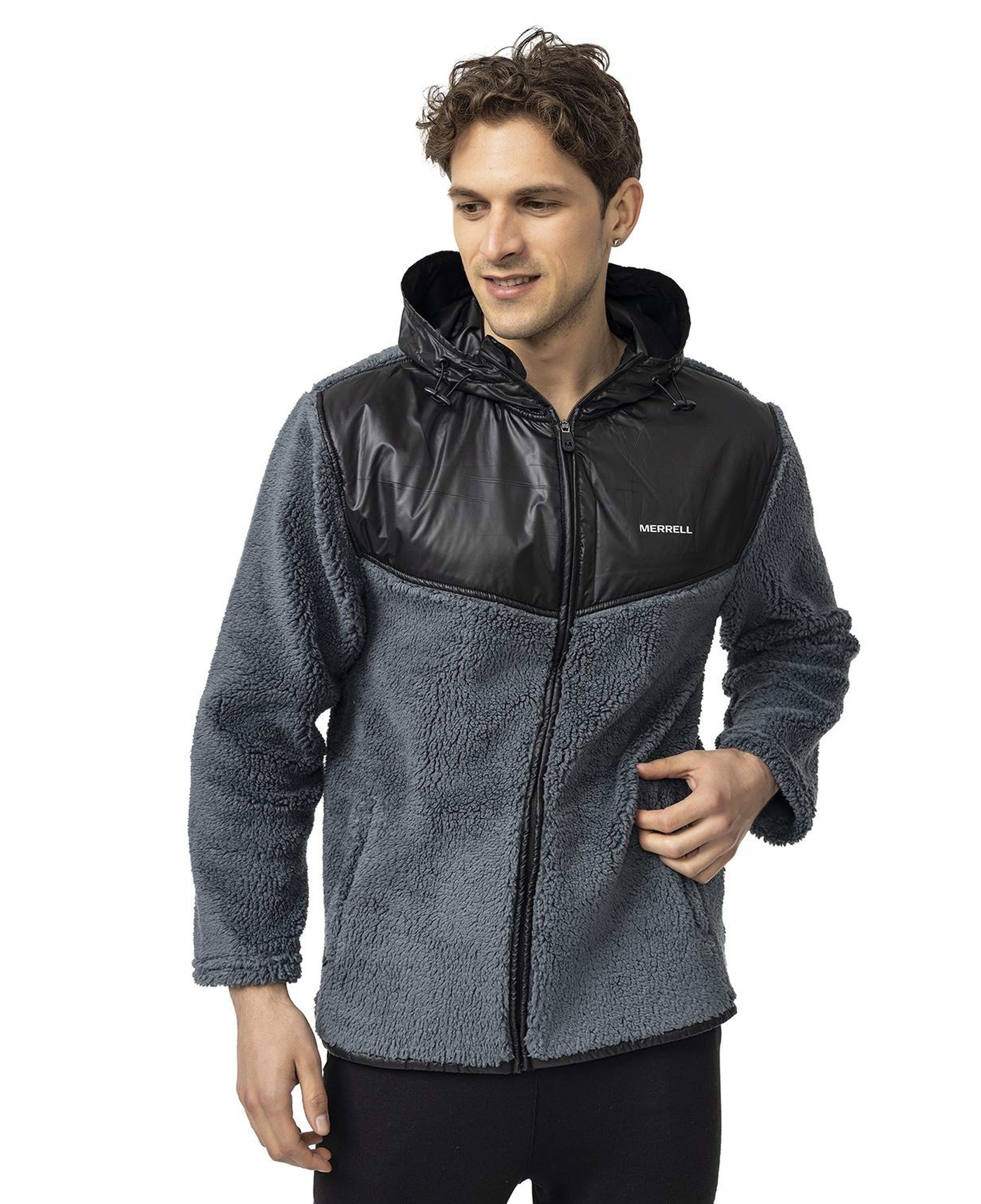 Merrell Job Erkek Gri Polar Ceket