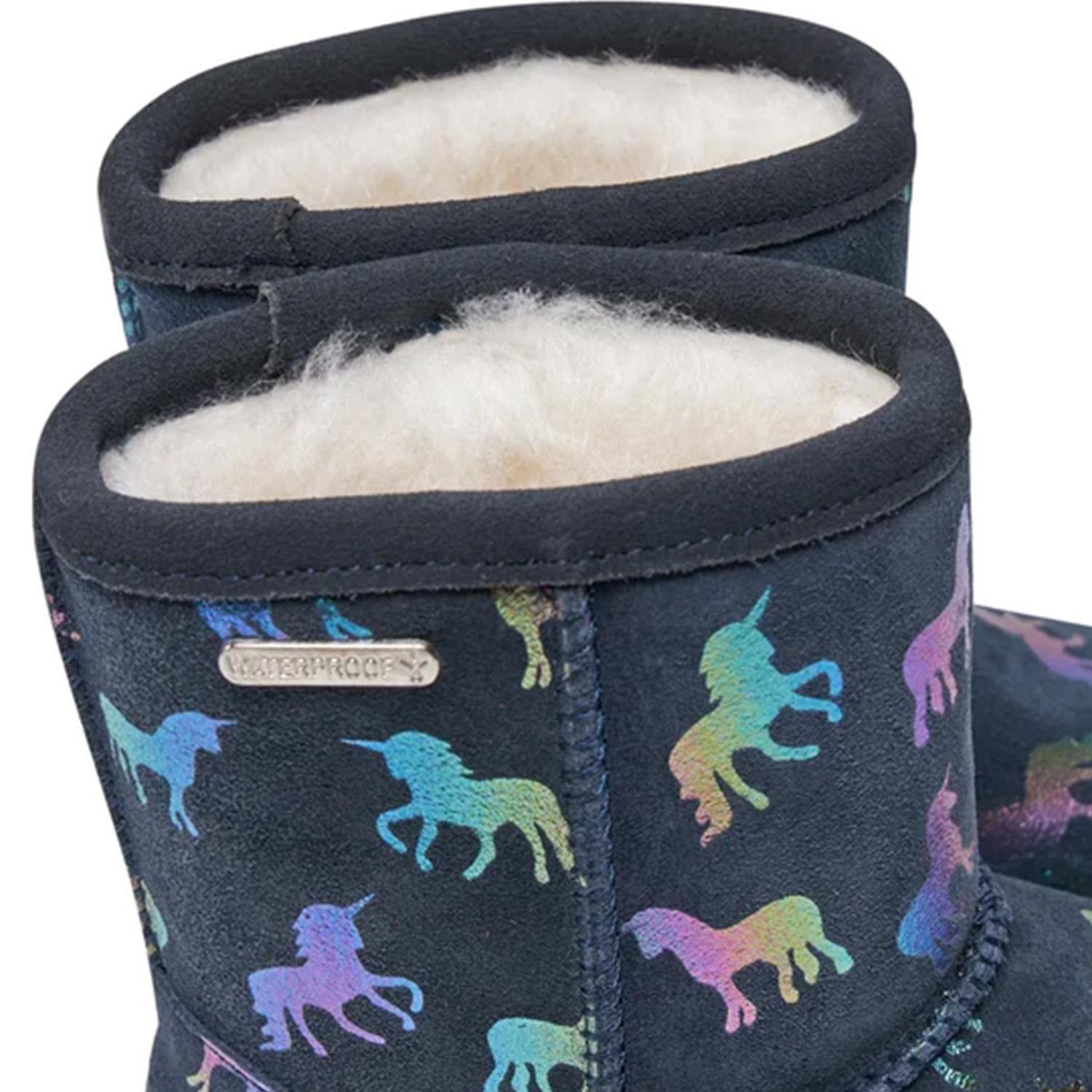 Emu Australia Rainbow Unicorn Brumby Çocuk Mavi Bot