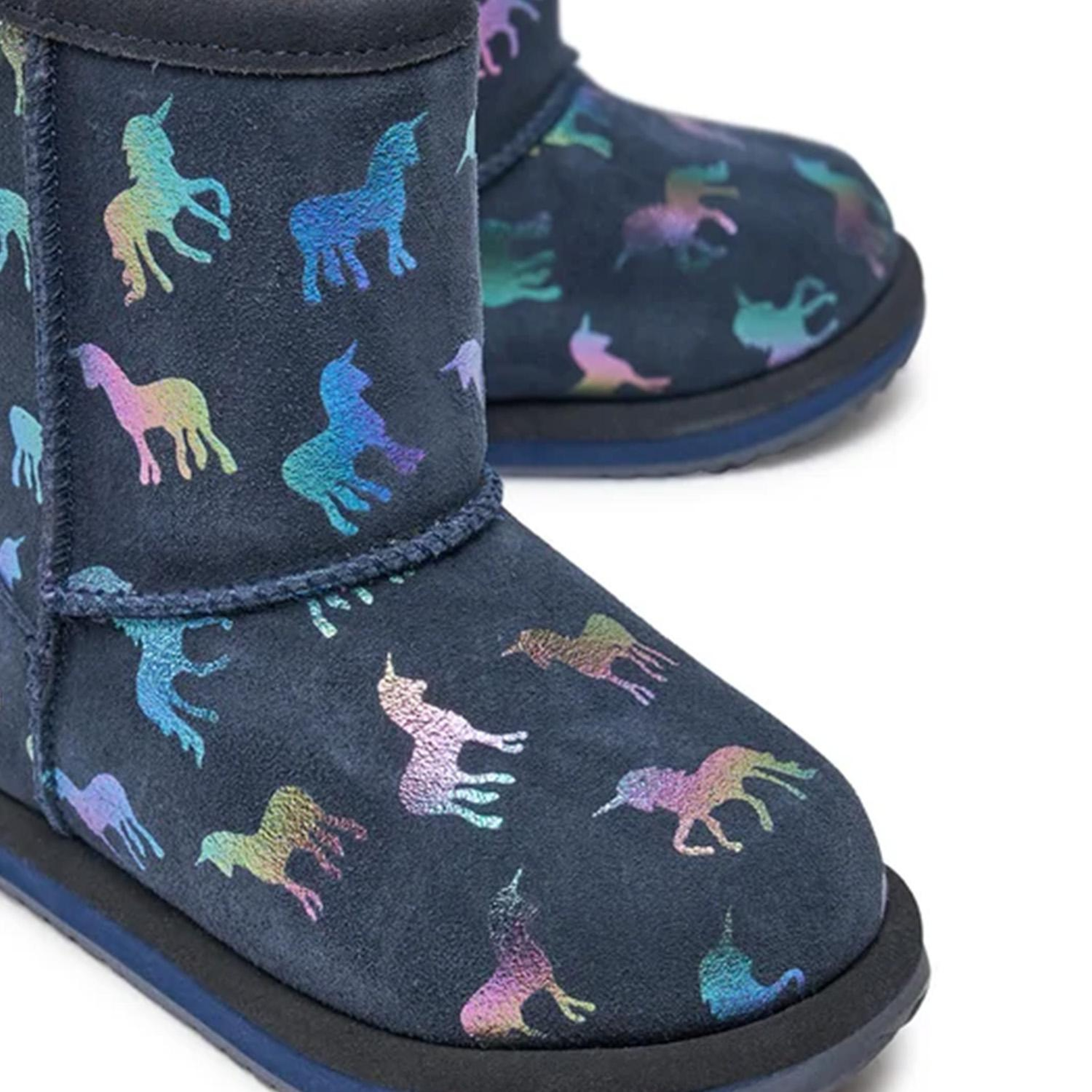 Emu Australia Rainbow Unicorn Brumby Çocuk Mavi Bot