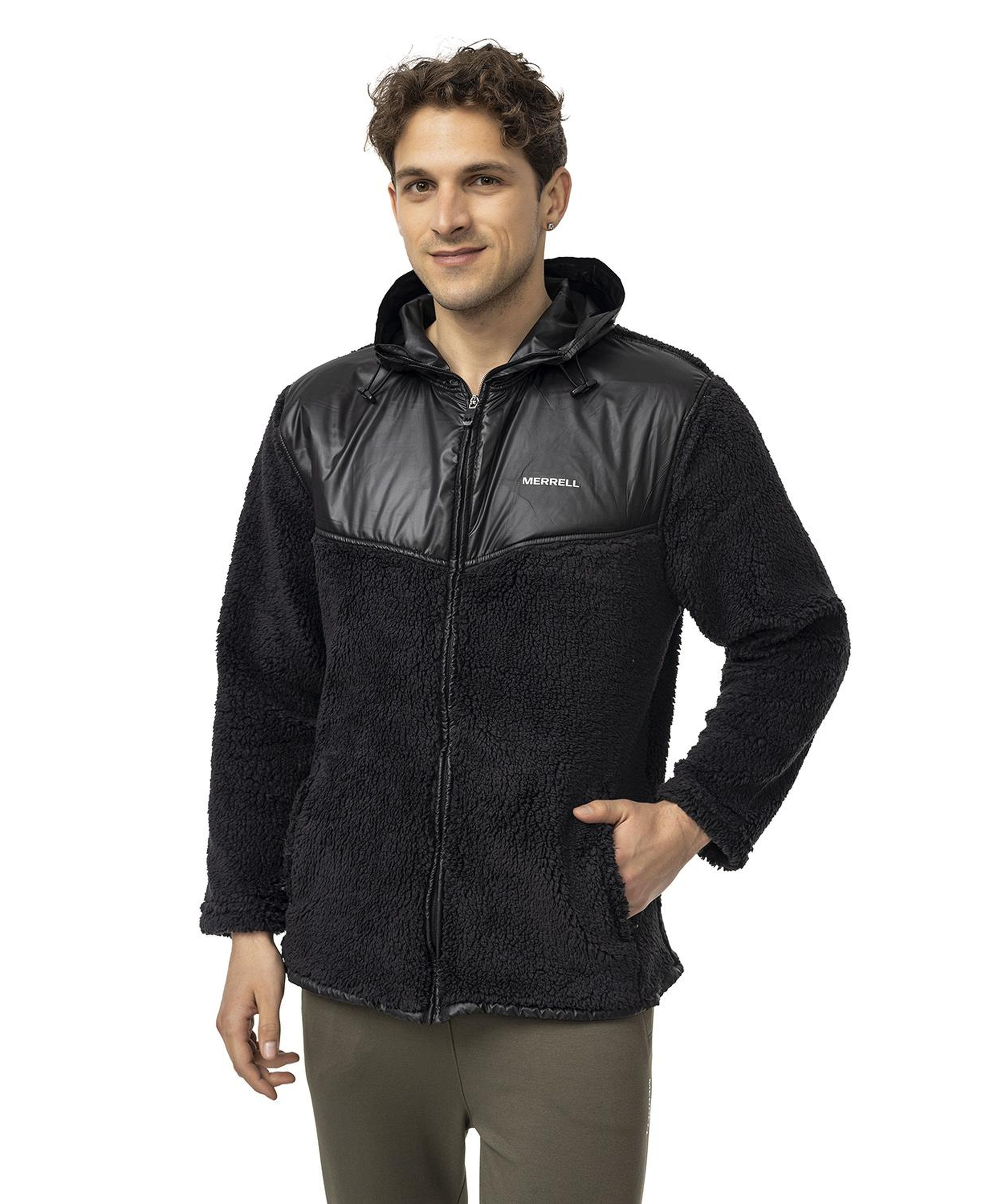 Merrell Job Erkek Siyah Polar Ceket