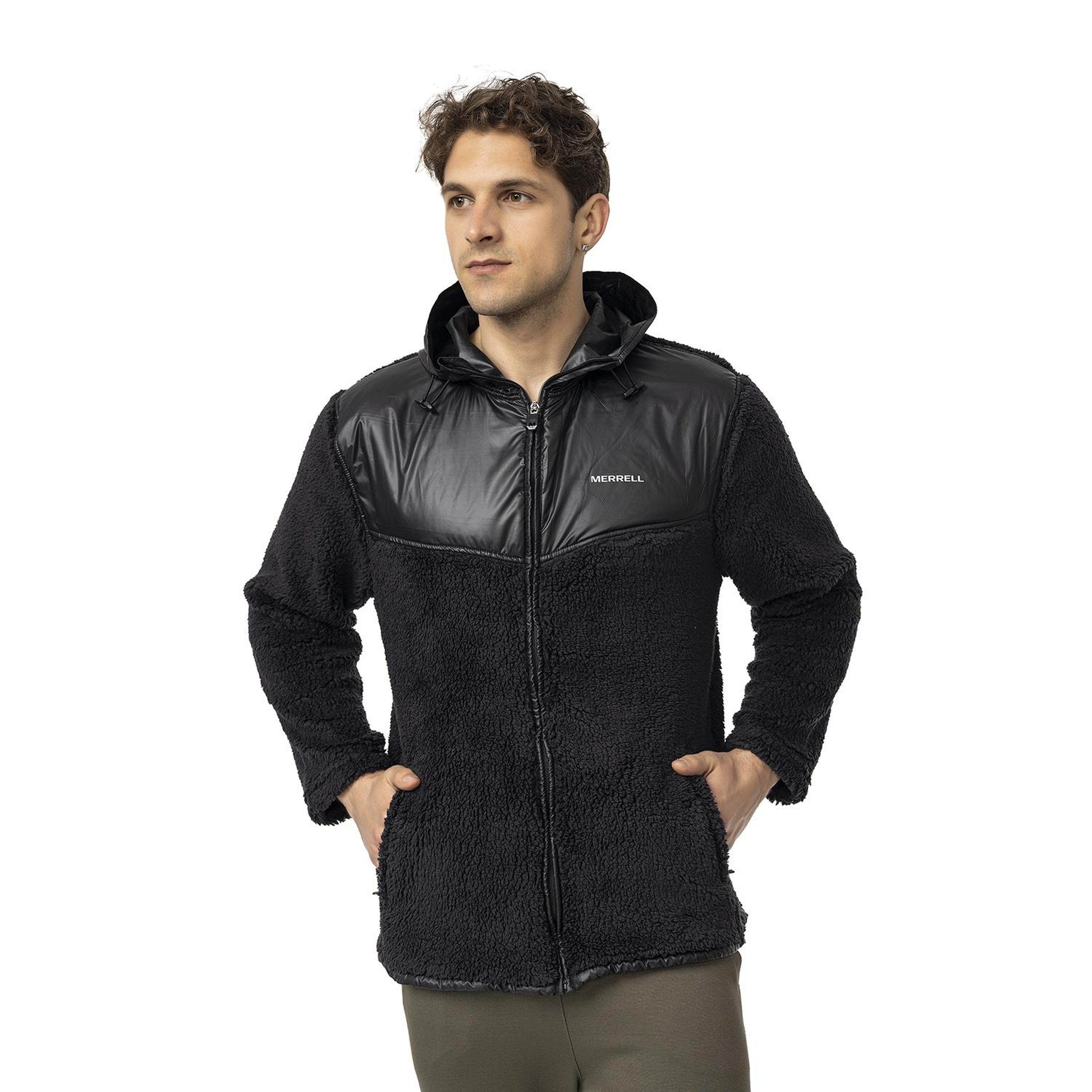 Merrell Job Erkek Siyah Polar Ceket