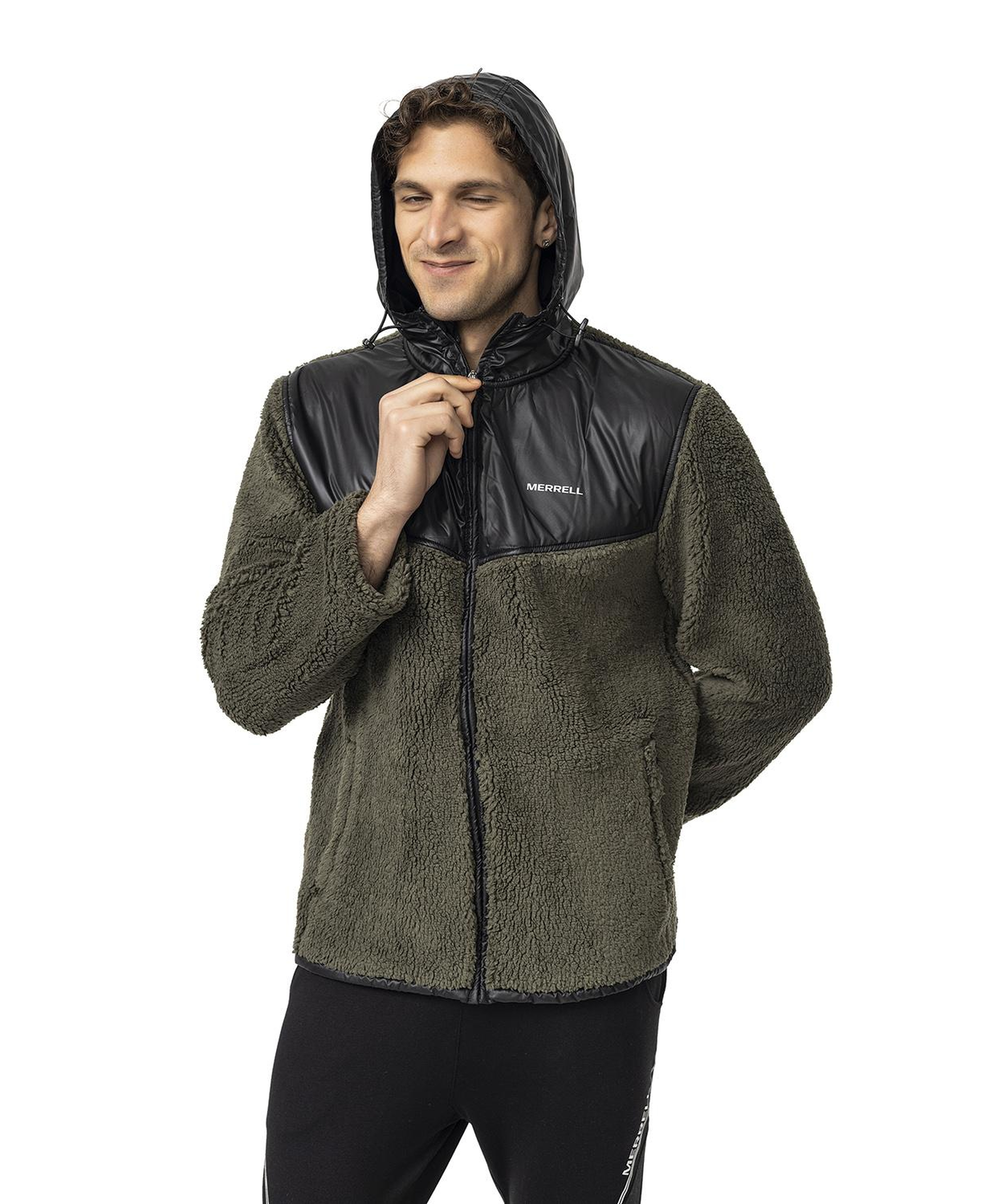 Merrell Job Erkek Yeşil Polar Ceket